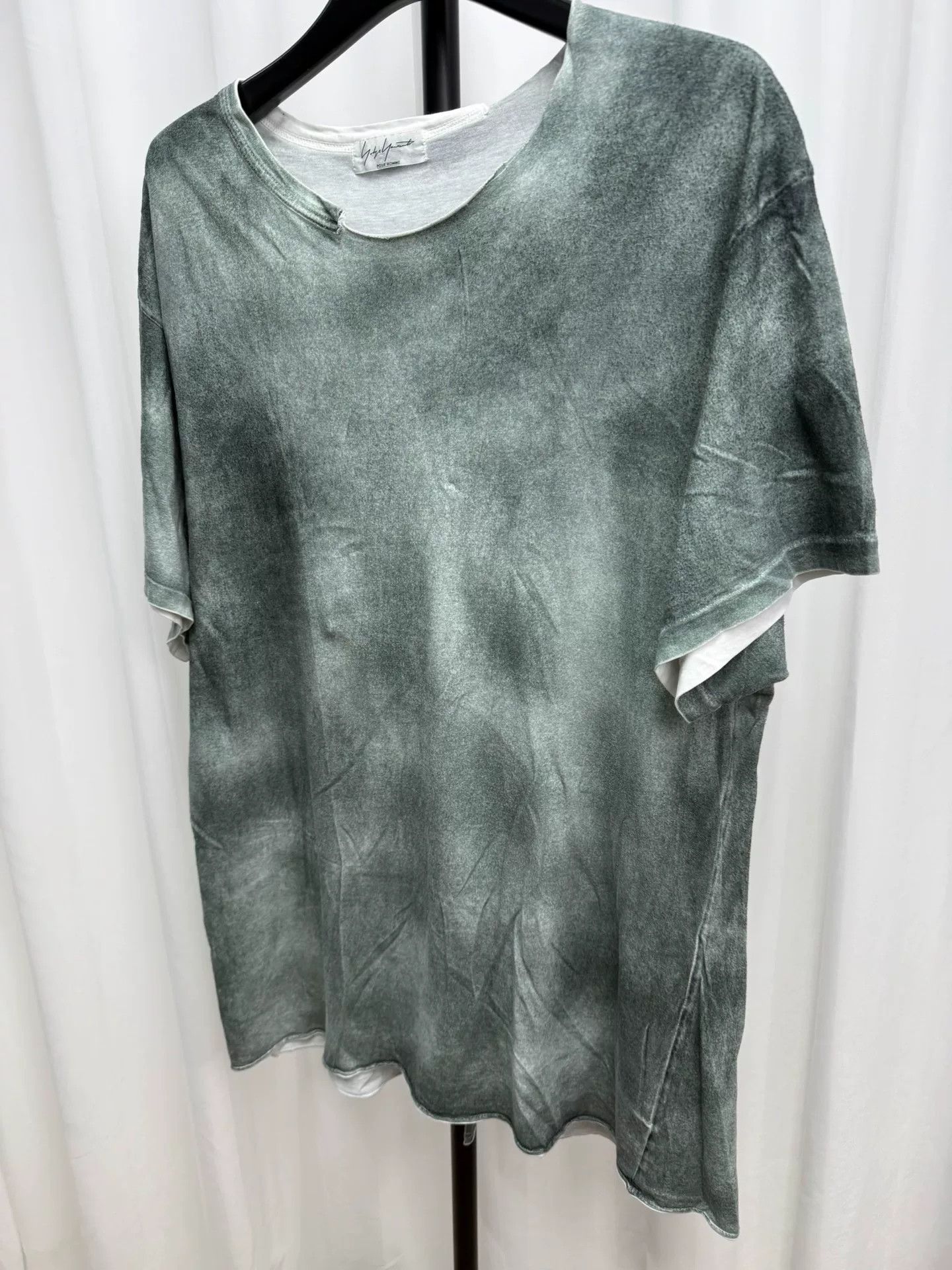 Yohji Yamamoto yohji yamamoto tie-dye short sleeve shirt Size US M / EU 48-50 / 2 - 2 Thumbnail