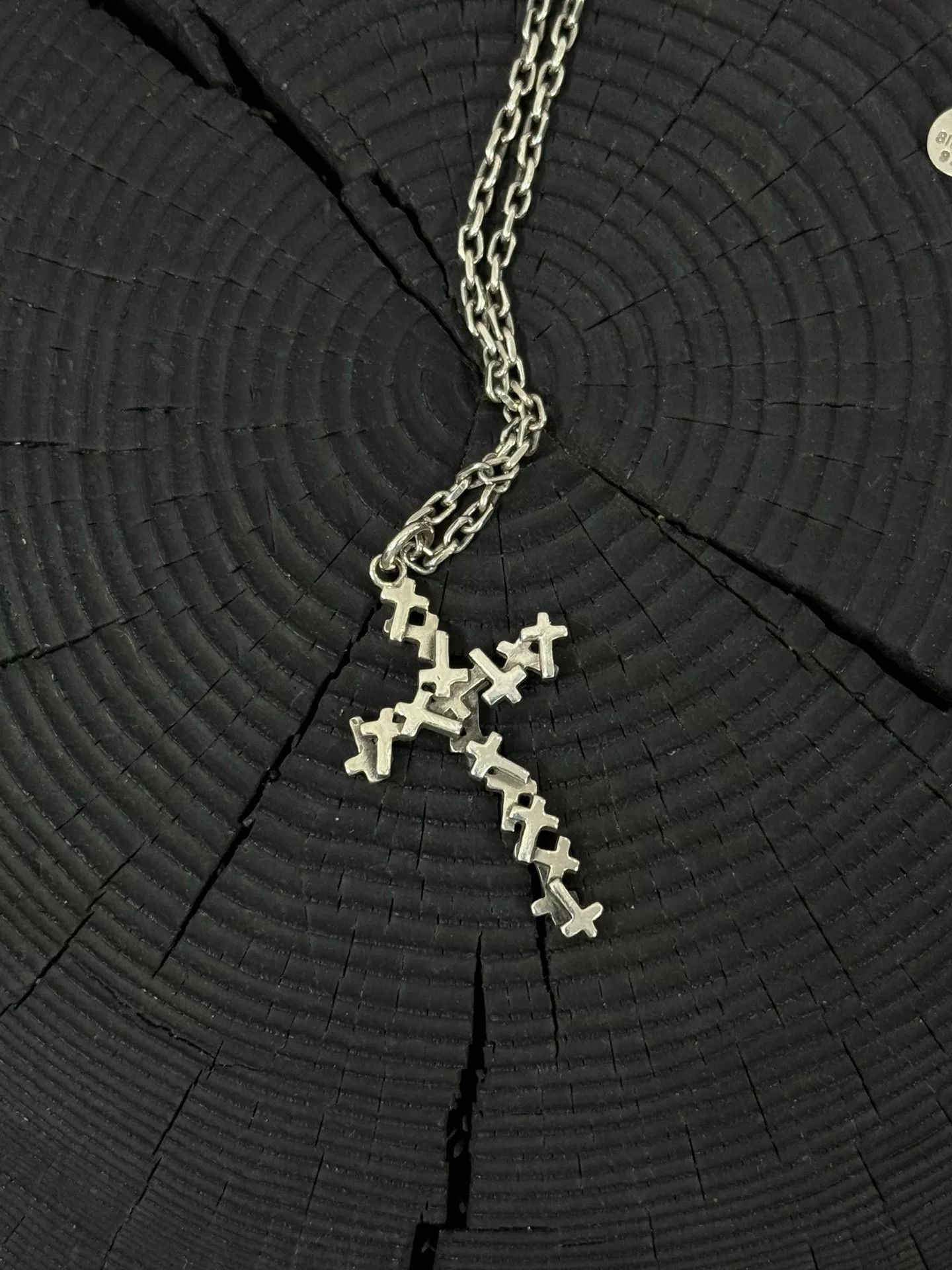 Undercover UNDERCOVER Silver Cross Necklace Size ONE SIZE - 3 Thumbnail