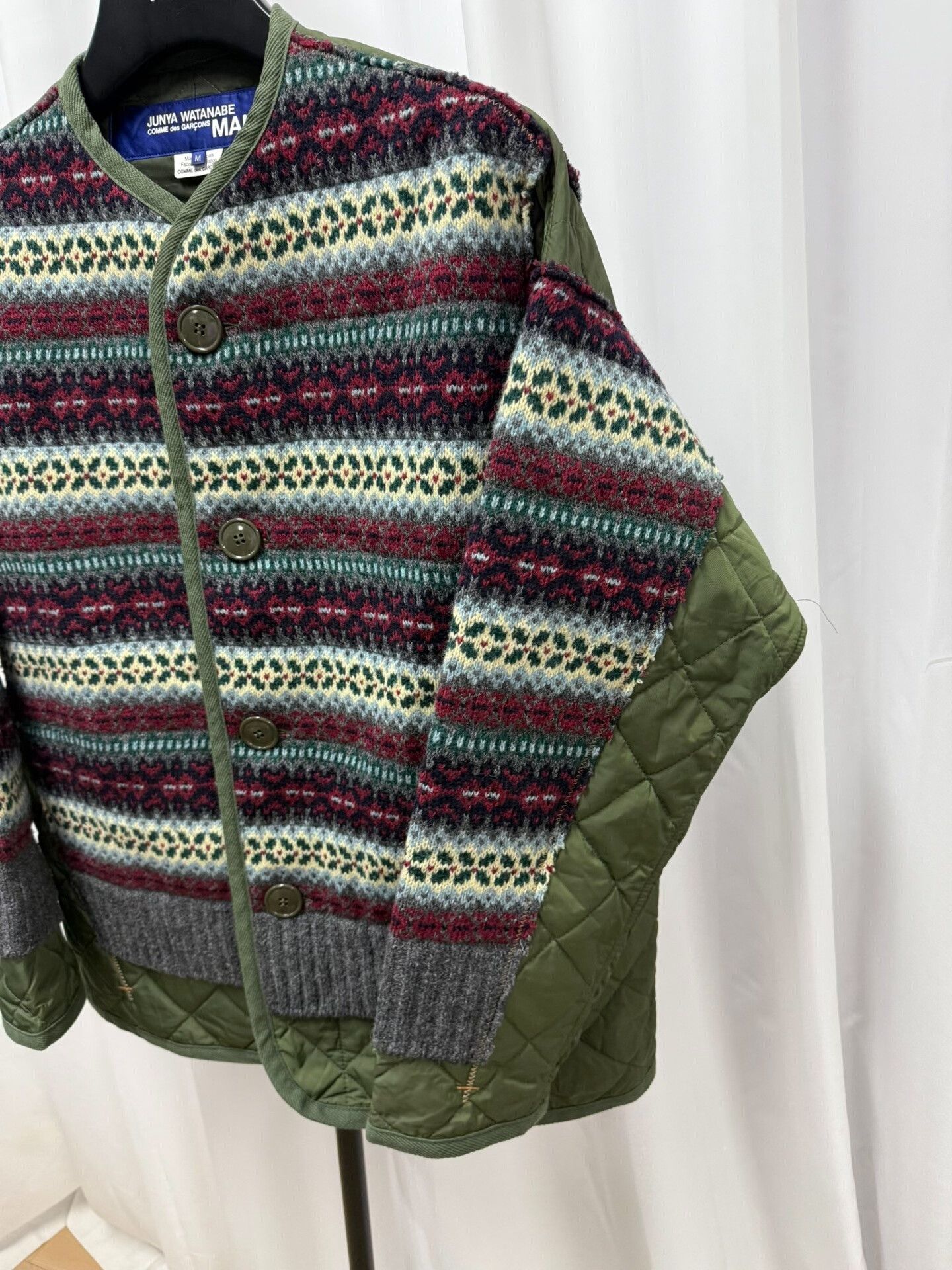 Junya Watanabe junya watanabe striped cotton jacket Size US M / EU 48-50 / 2 - 2 Thumbnail