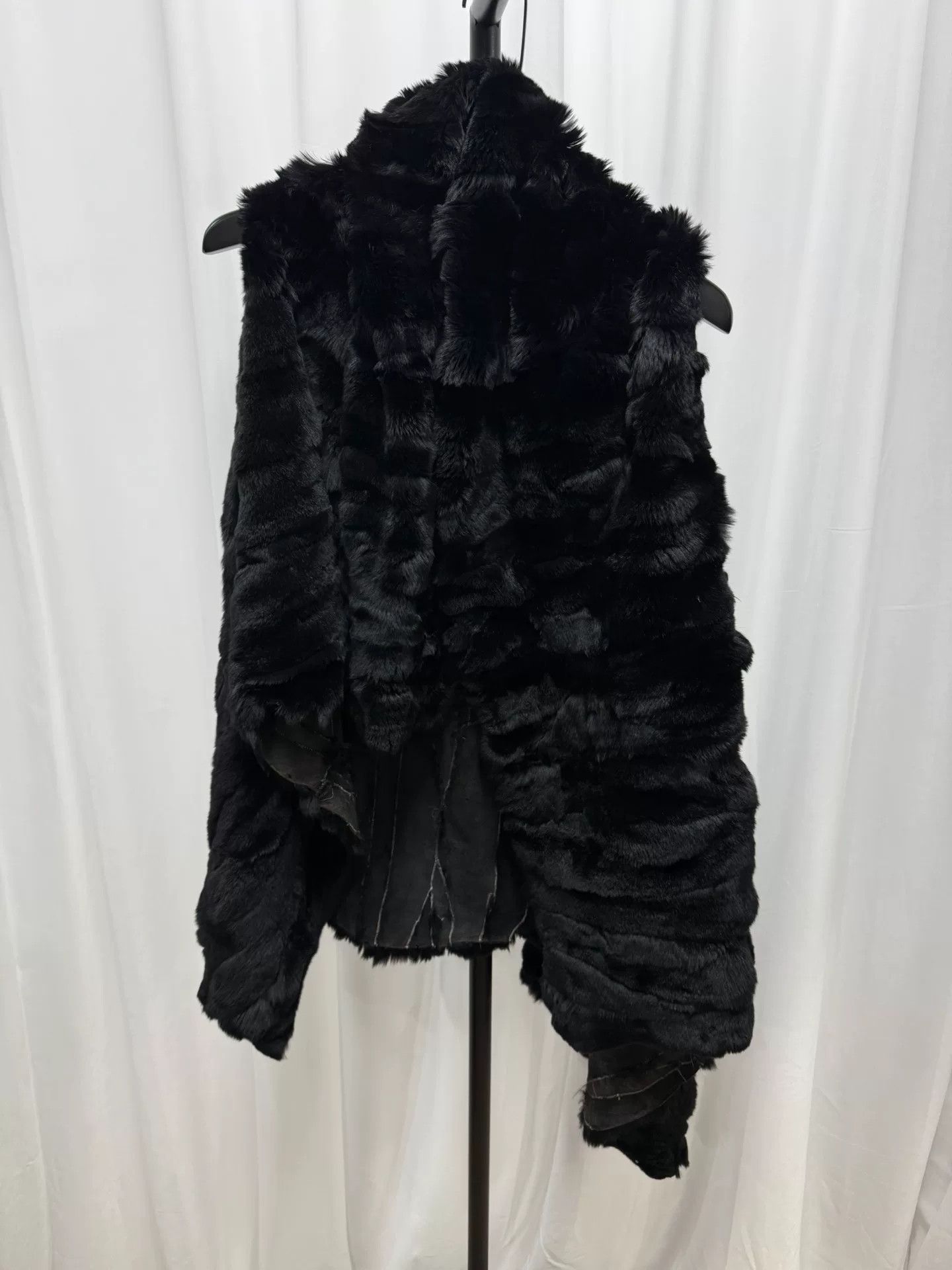 Ann Demeulemeester ann demeulemeester asymmetrical black vest Size S / US 4 / IT 40 - 6 Thumbnail