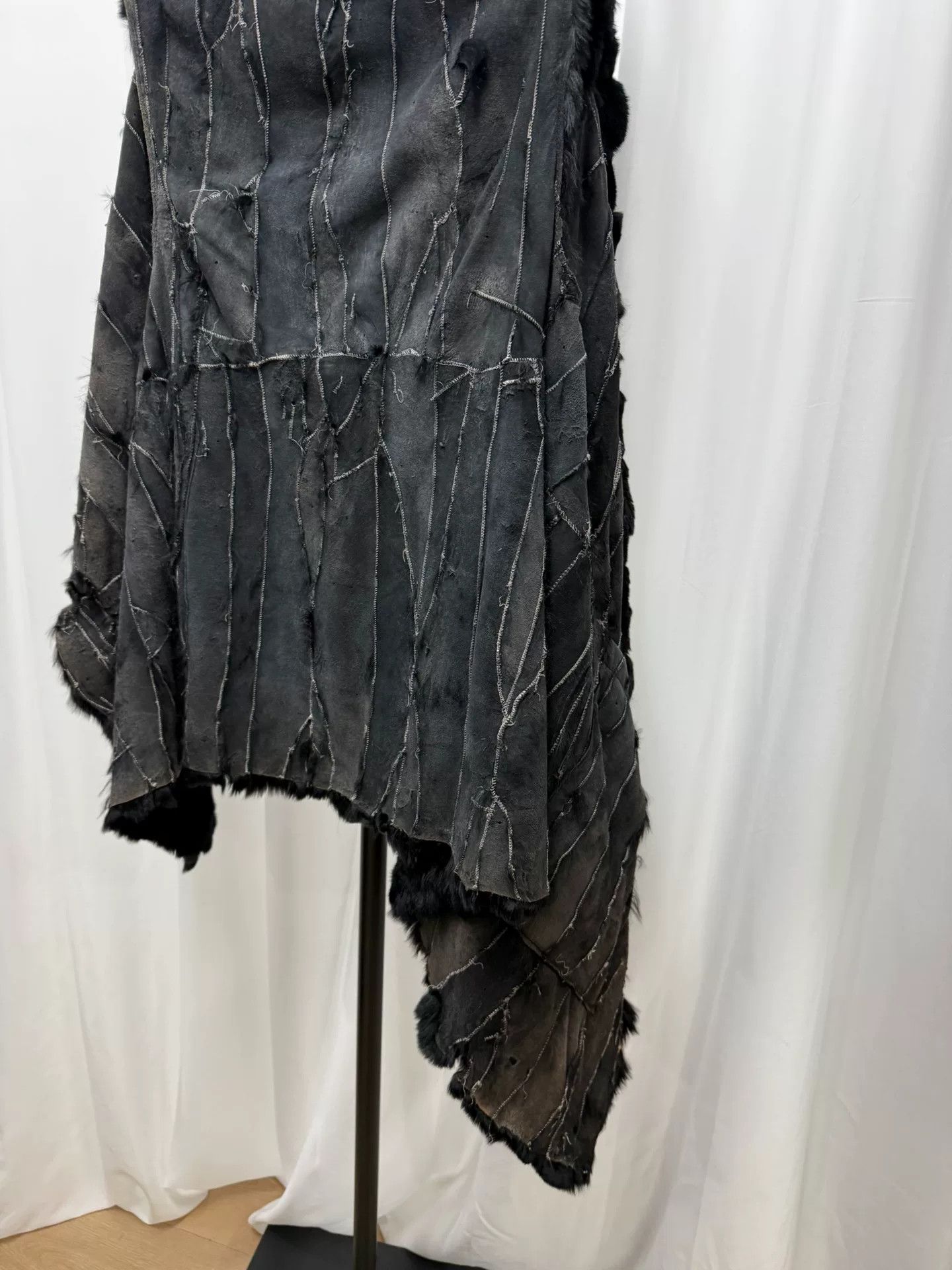 Ann Demeulemeester ann demeulemeester asymmetrical black vest Size S / US 4 / IT 40 - 7 Thumbnail