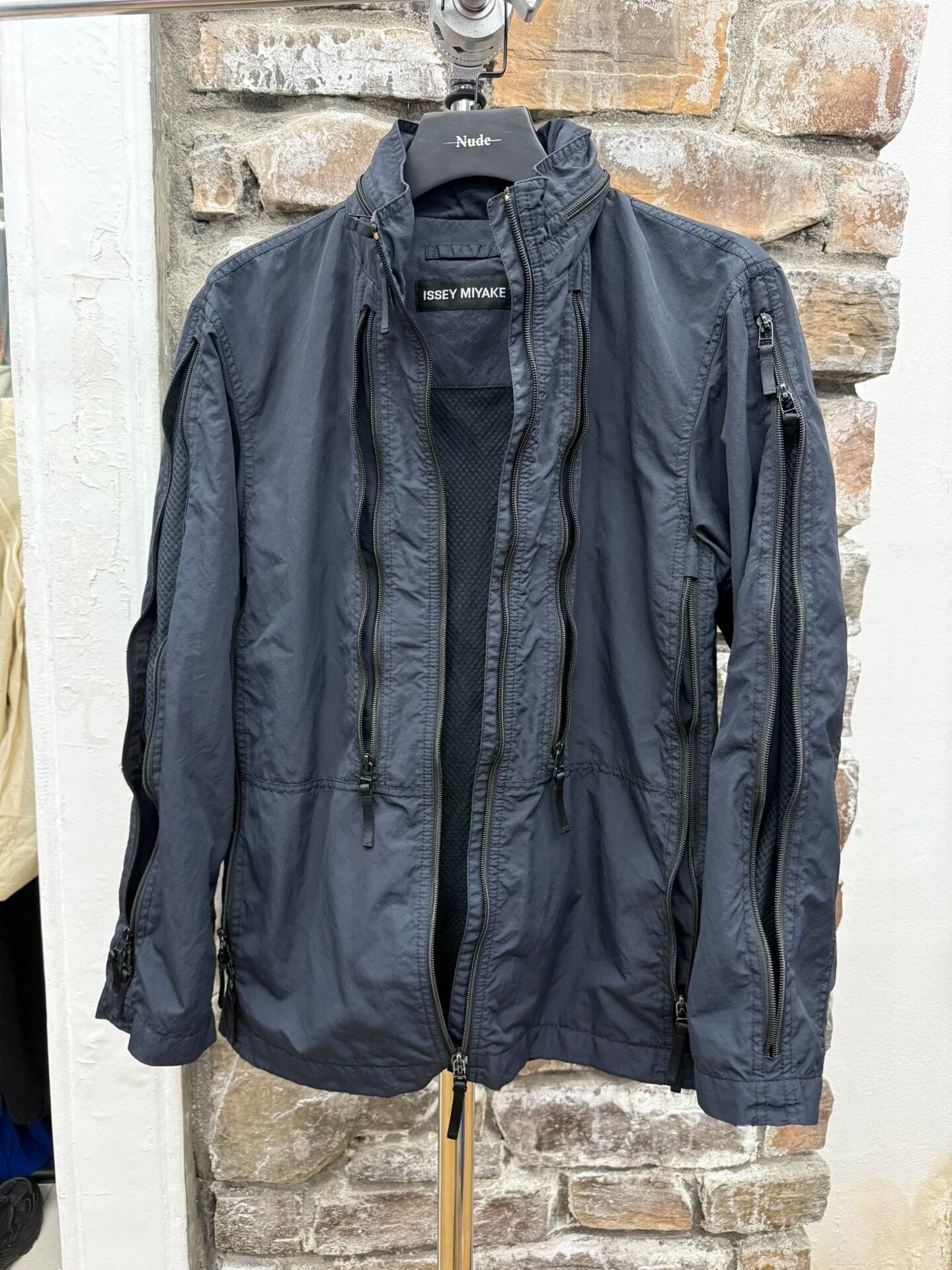 Issey Miyake issey miyake zip-up jacket with damaged zipper Size US M / EU 48-50 / 2 - 9 Thumbnail