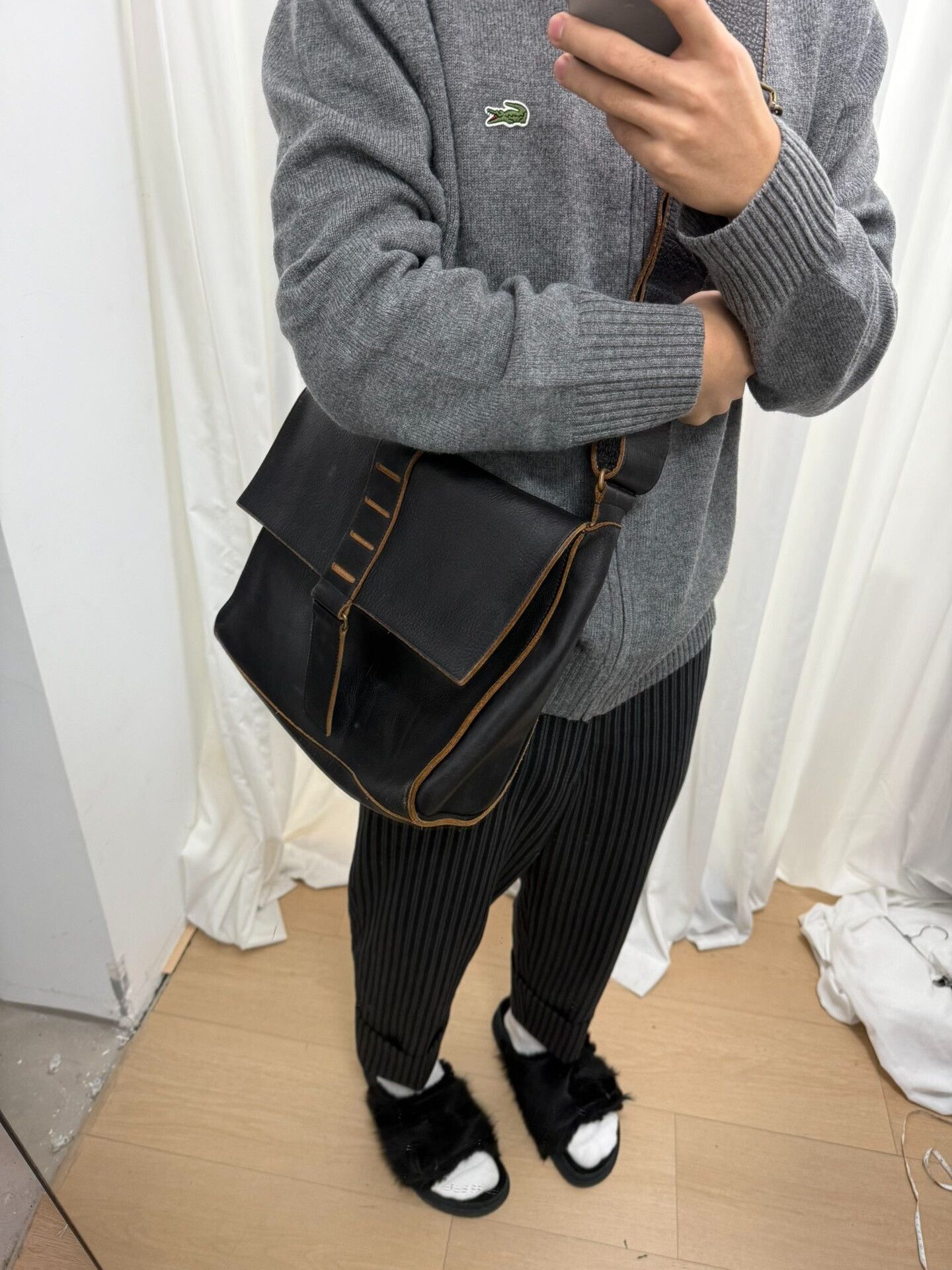 Yohji Yamamoto yohji yamamoto leather messenger bag Size ONE SIZE - 8 Thumbnail