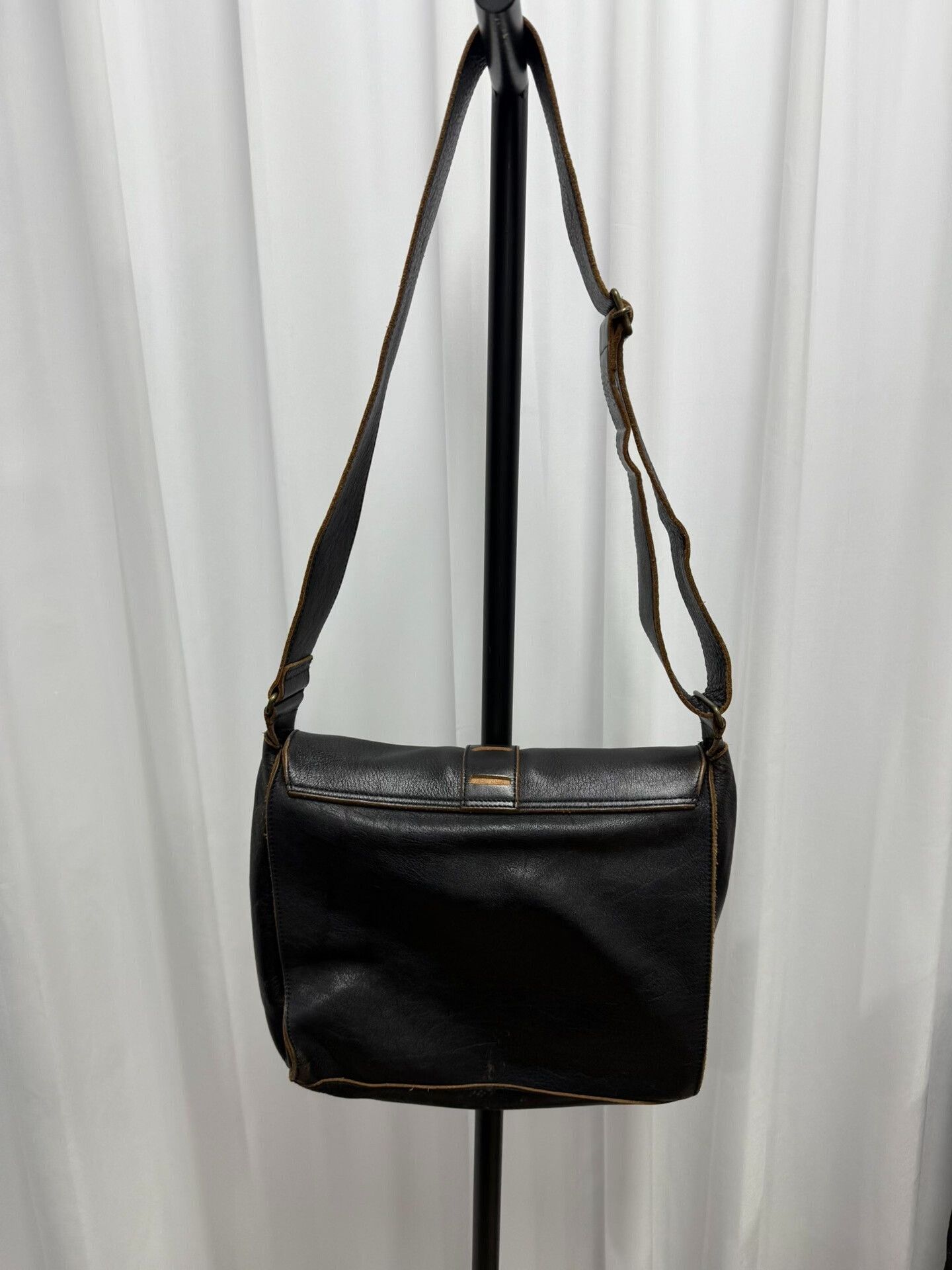 Yohji Yamamoto yohji yamamoto leather messenger bag Size ONE SIZE - 3 Thumbnail