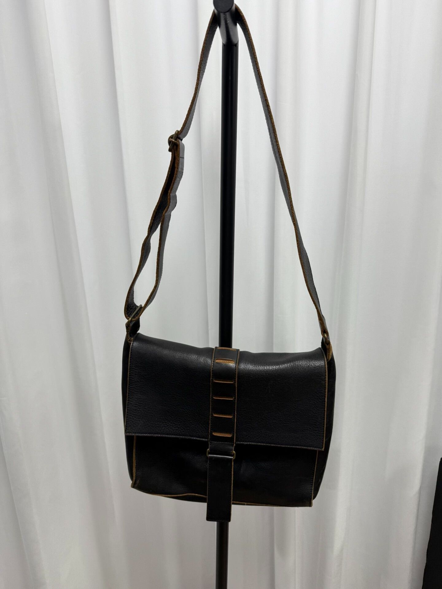 Yohji Yamamoto yohji yamamoto leather messenger bag Size ONE SIZE - 2 Thumbnail