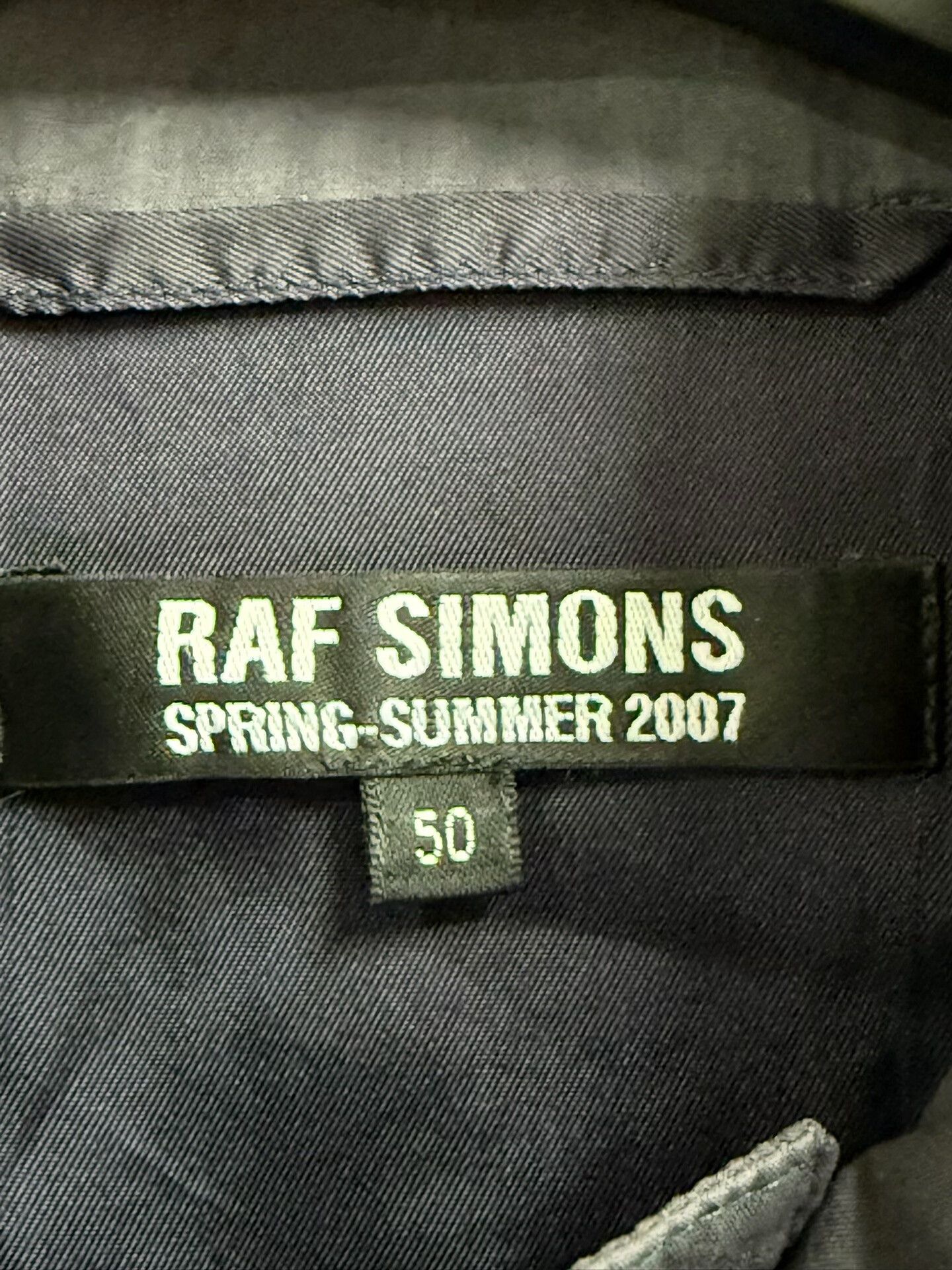 Raf Simons raf simons embroidered jacket with water wash Size US L / EU 52-54 / 3 - 6 Thumbnail