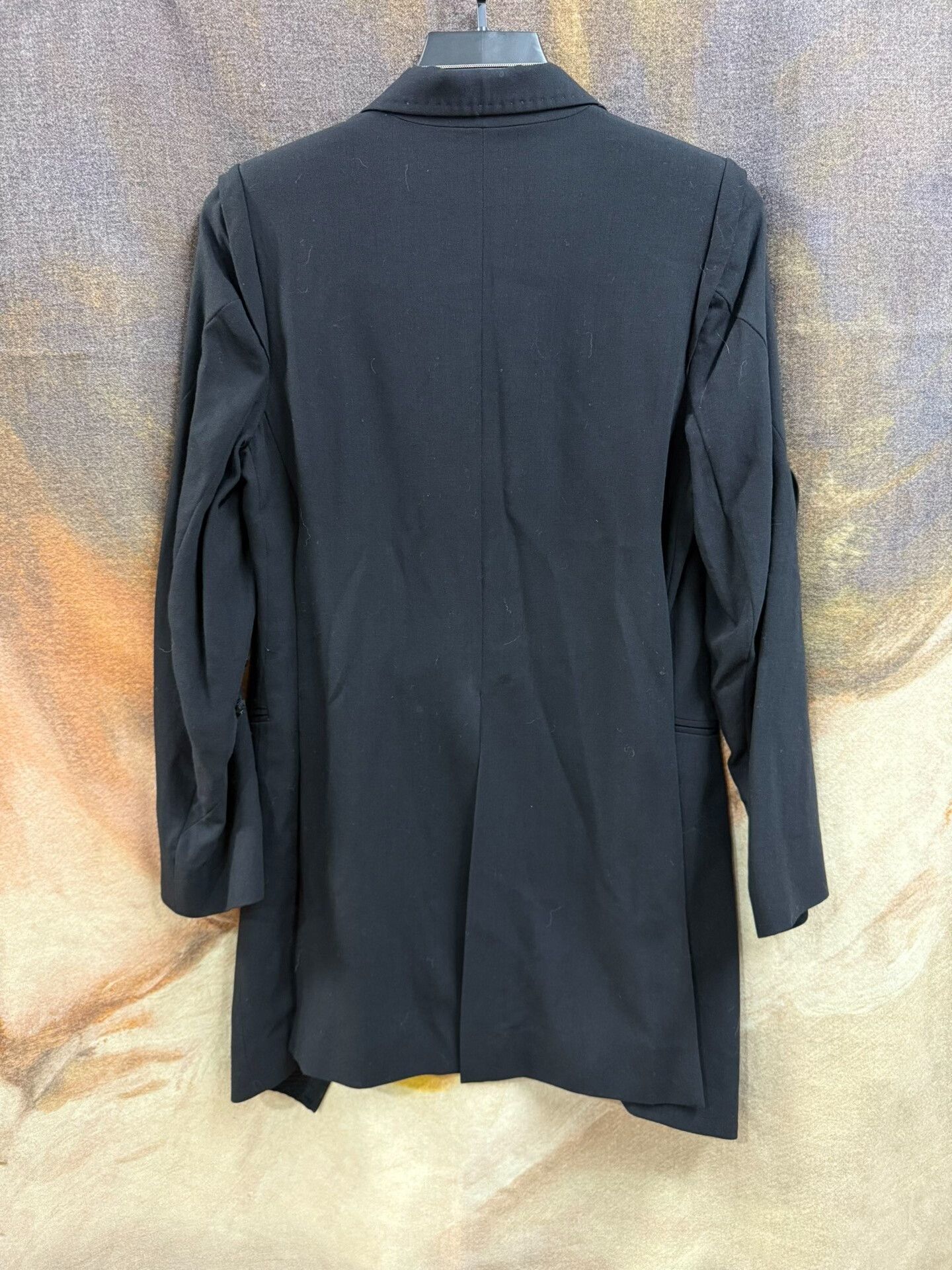 Ann Demeulemeester elegant black embroidered tailcoat jacket Size US XS / EU 42 / 0 - 5 Thumbnail