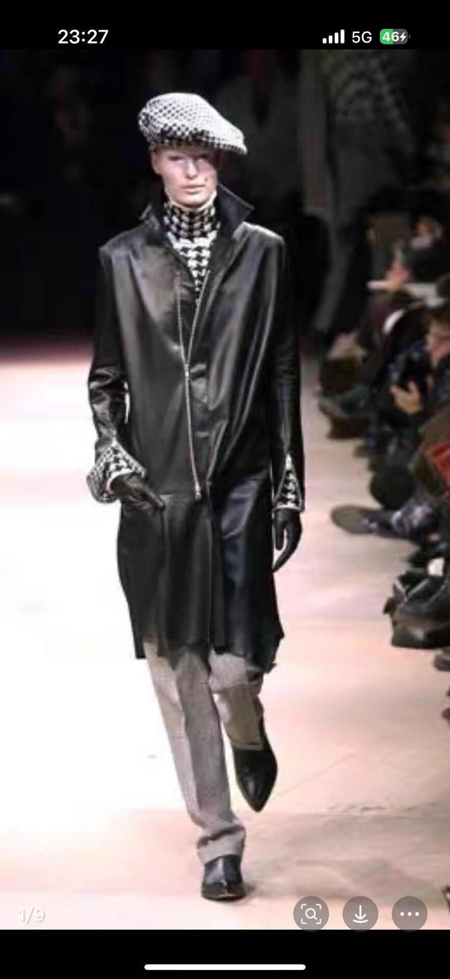 Yohji Yamamoto yohji yamamoto 2003AW leather coat size 1 Size US S / EU 44-46 / 1 - 8 Thumbnail