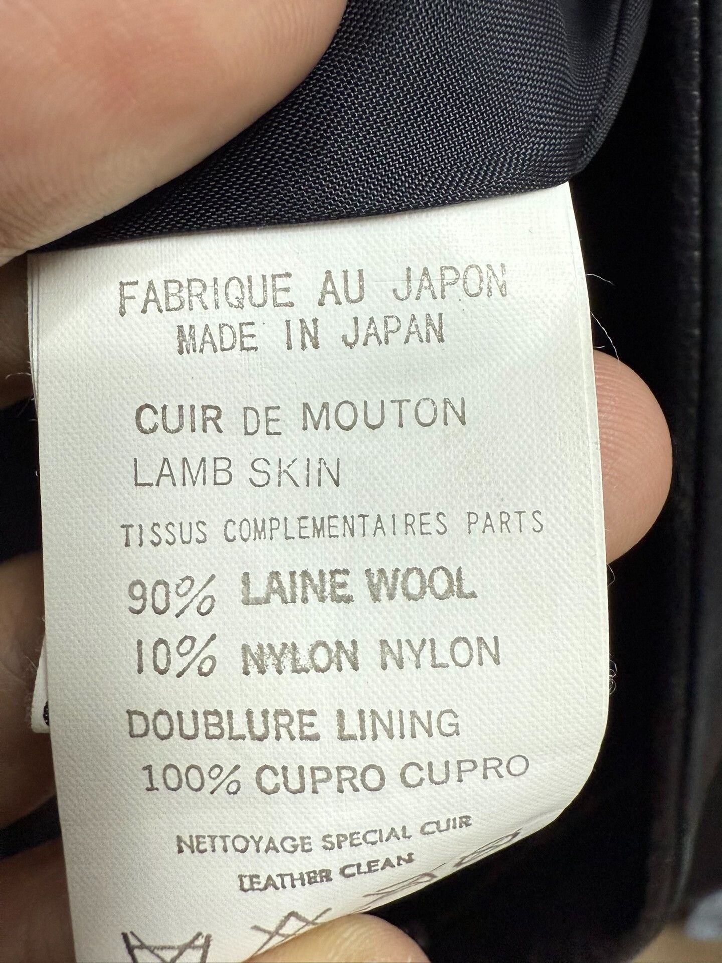 Yohji Yamamoto yohji yamamoto 2003AW leather coat size 1 Size US S / EU 44-46 / 1 - 7 Thumbnail