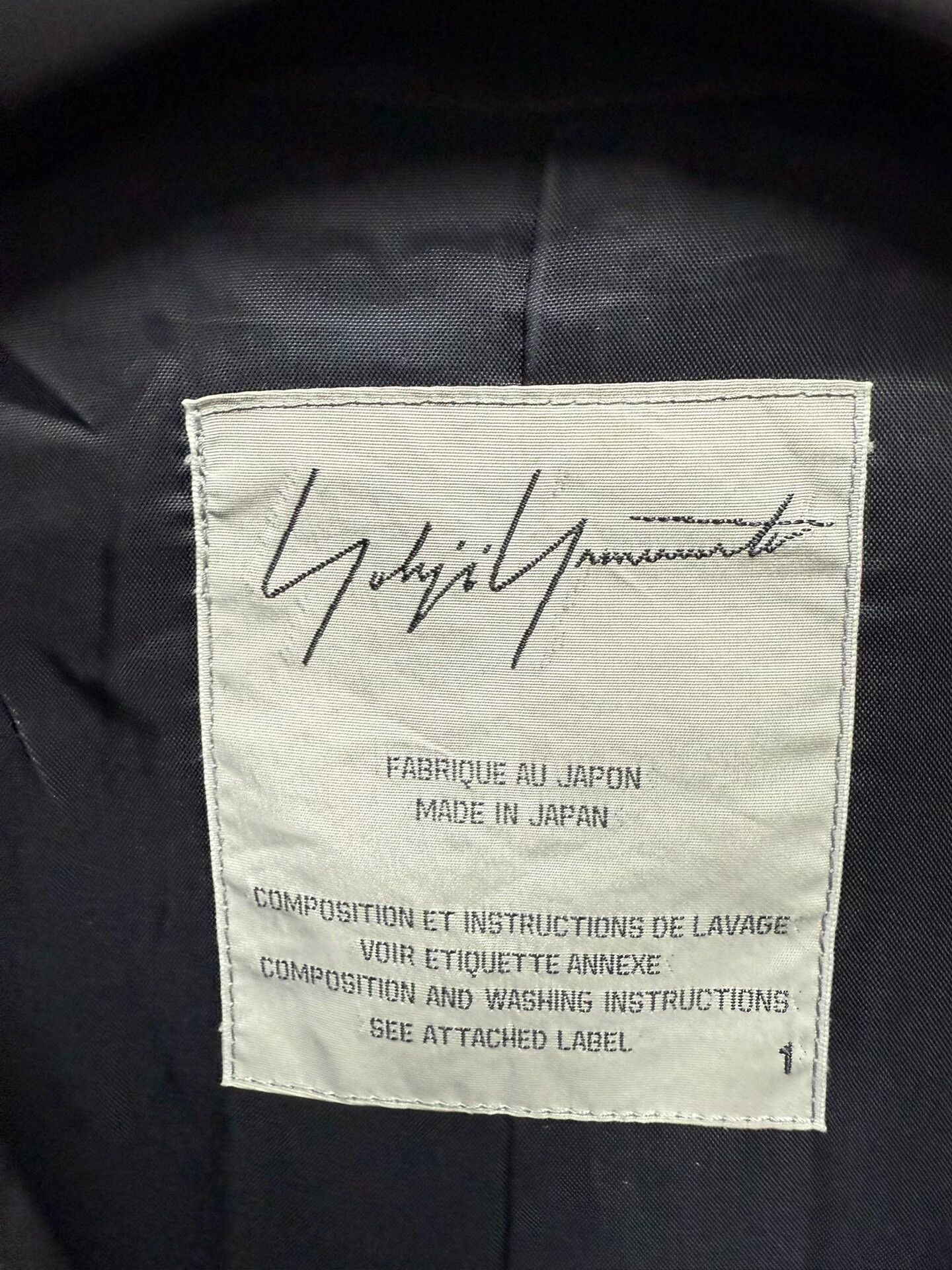 Yohji Yamamoto yohji yamamoto 2003AW leather coat size 1 Size US S / EU 44-46 / 1 - 3 Thumbnail