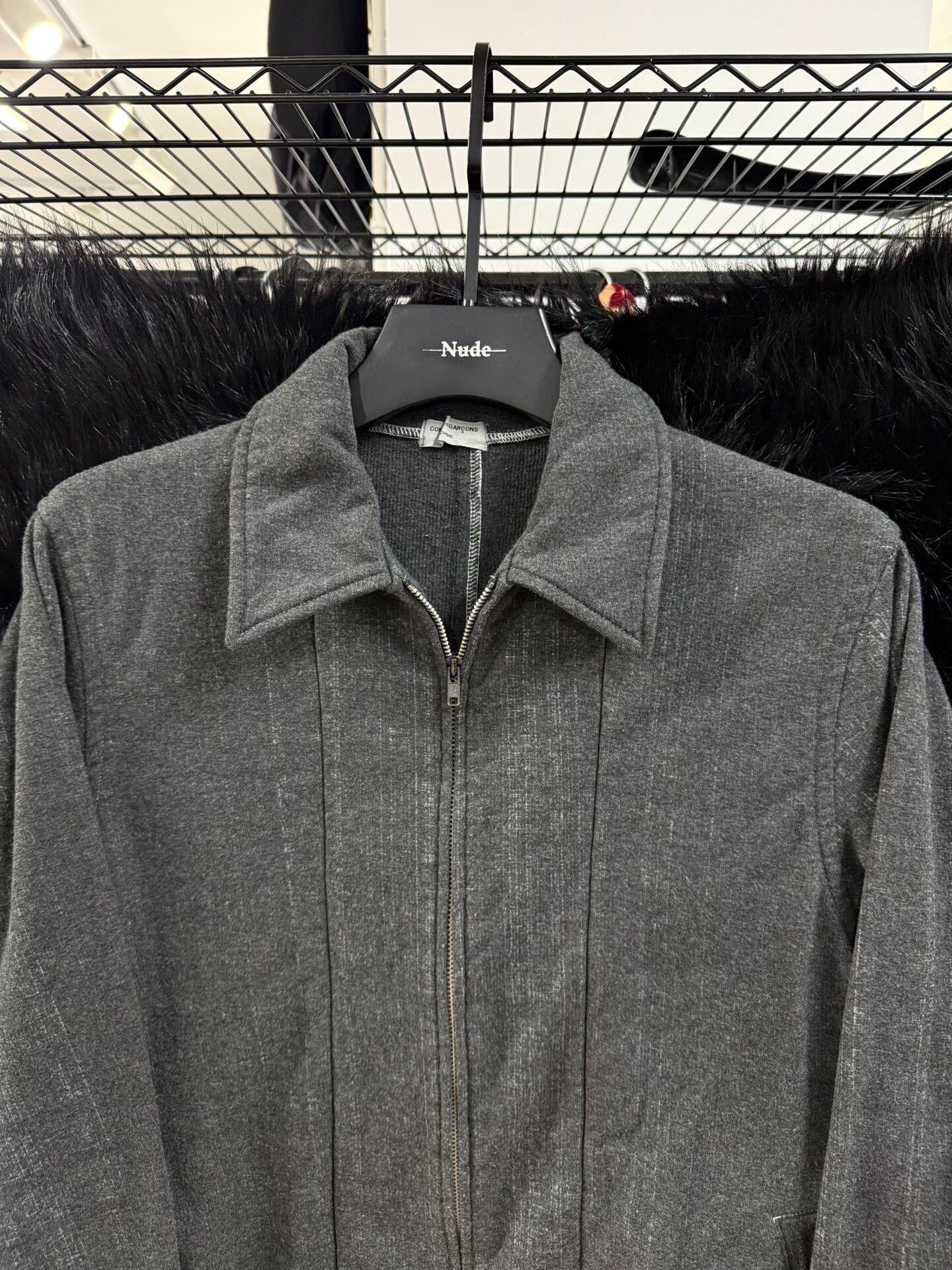 Comme des Garcons Homme comme des garcons wool zip jacket Size US L / EU 52-54 / 3 - 3 Thumbnail