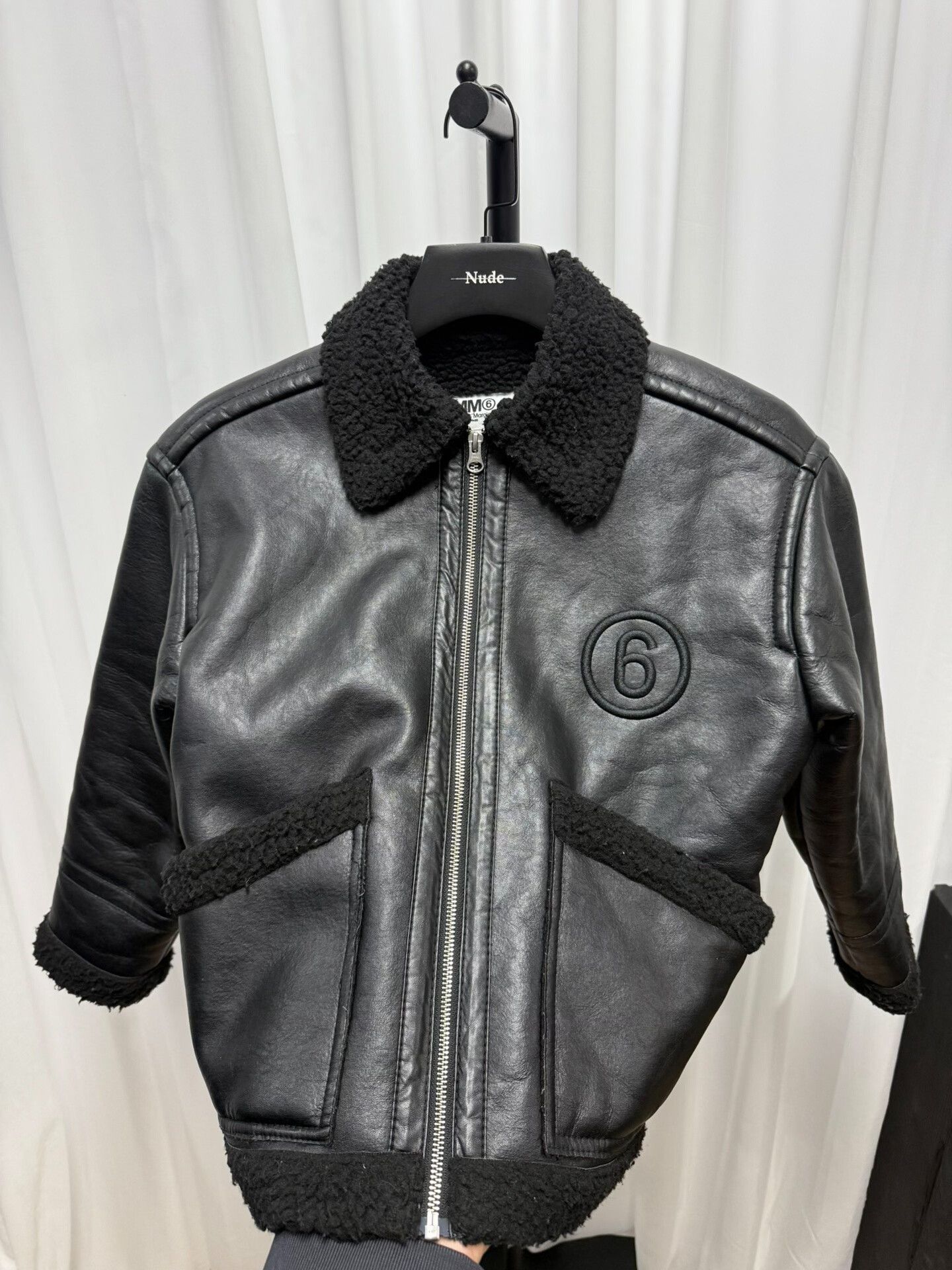 Maison Margiela maison margiela mm6 shearling jacket size 10 Size M / US 6-8 / IT 42-44 - 4 Thumbnail