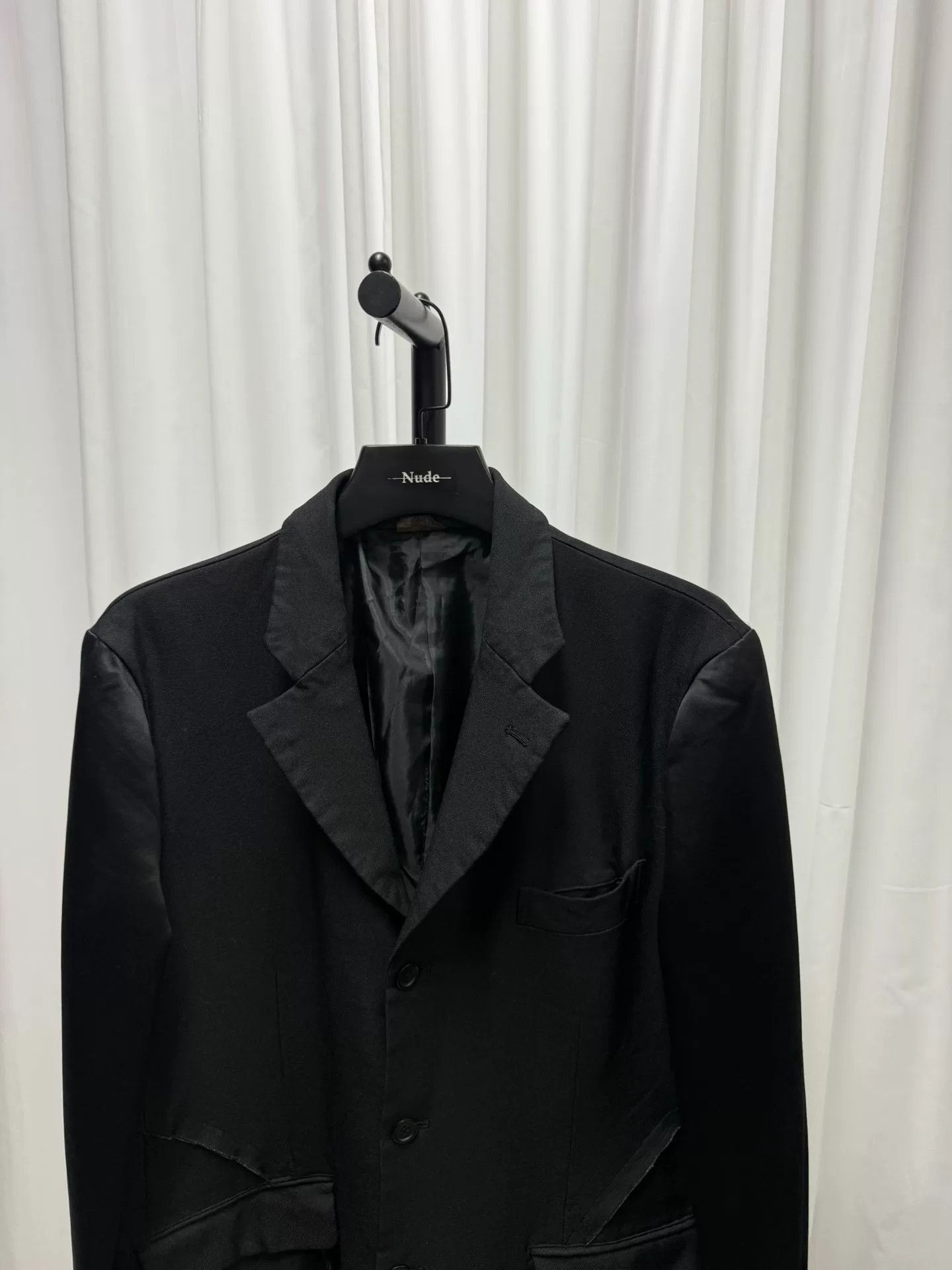 Comme des Garcons comme des garcons black silk coat Size US XL / EU 56 / 4 - 4 Thumbnail