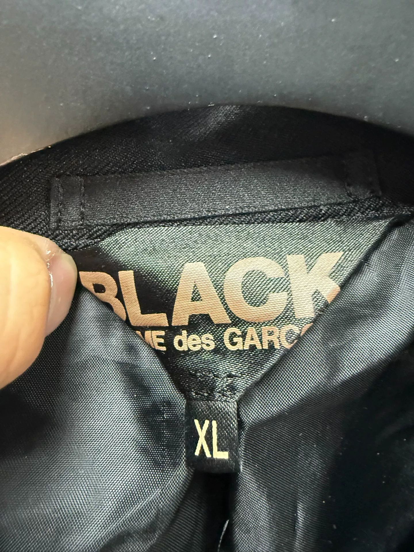 Comme des Garcons comme des garcons black silk coat Size US XL / EU 56 / 4 - 7 Thumbnail