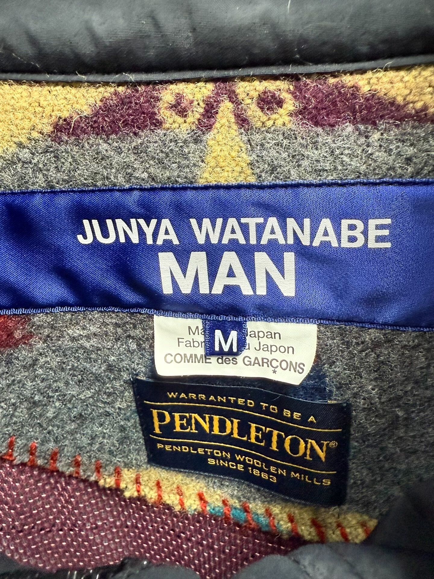Junya Watanabe junya watanabe man colorful jacket medium size Size US M / EU 48-50 / 2 - 5 Thumbnail