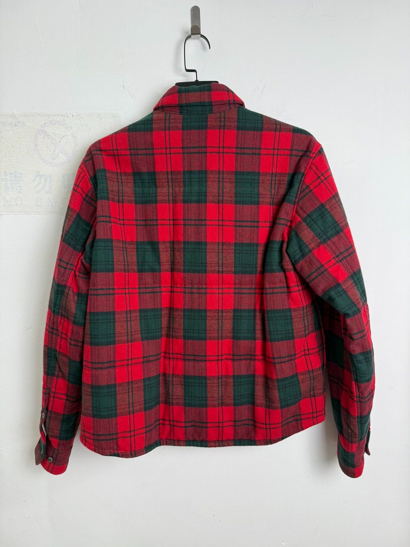 Comme des Garcons plaid flannel jacket with red and green colors Size US M / EU 48-50 / 2 - 5 Thumbnail