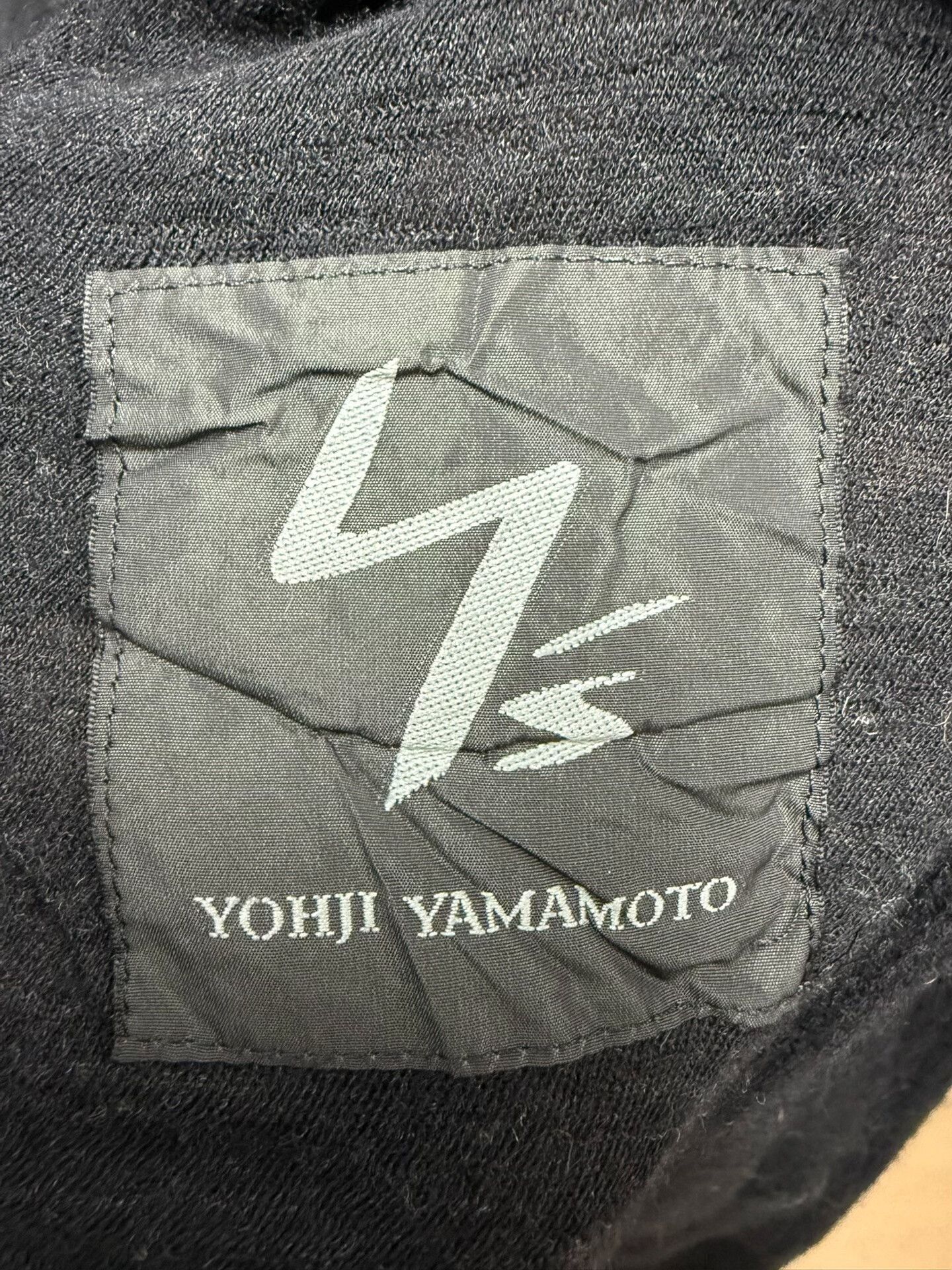 Y's black long wool coat by yohji yamamoto Size US XL / EU 56 / 4 - 8 Thumbnail