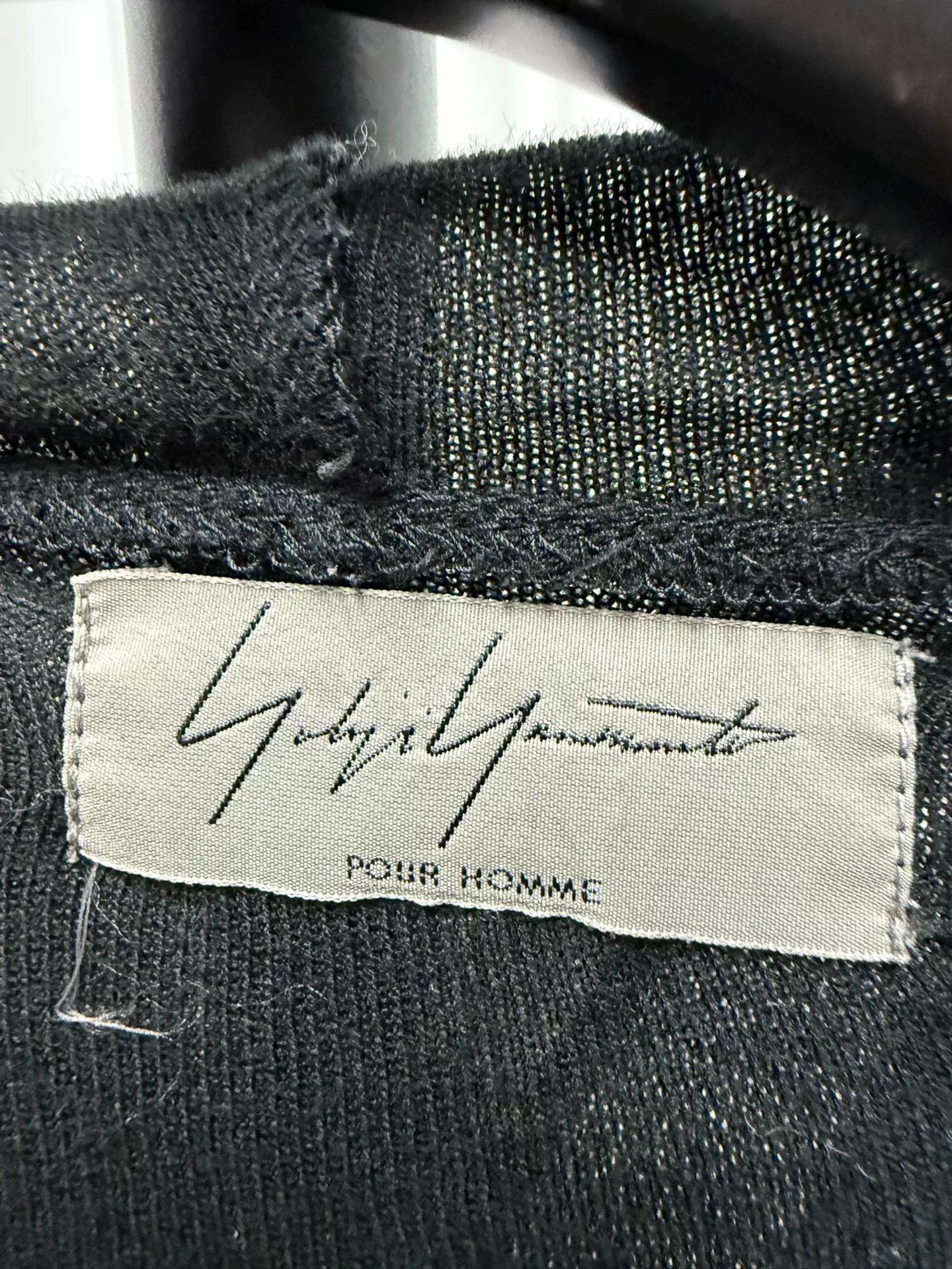 Yohji Yamamoto yohji yamamoto pour homme patchwork wool sweatshirt Size US L / EU 52-54 / 3 - 5 Thumbnail