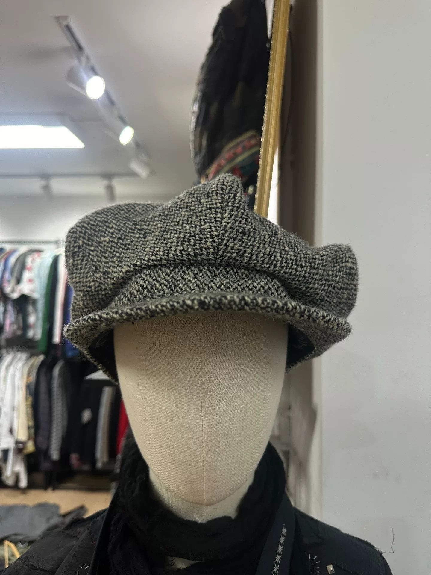 Yohji Yamamoto yohji yamamoto pour homme wool newsboy cap Size ONE SIZE - 6 Thumbnail