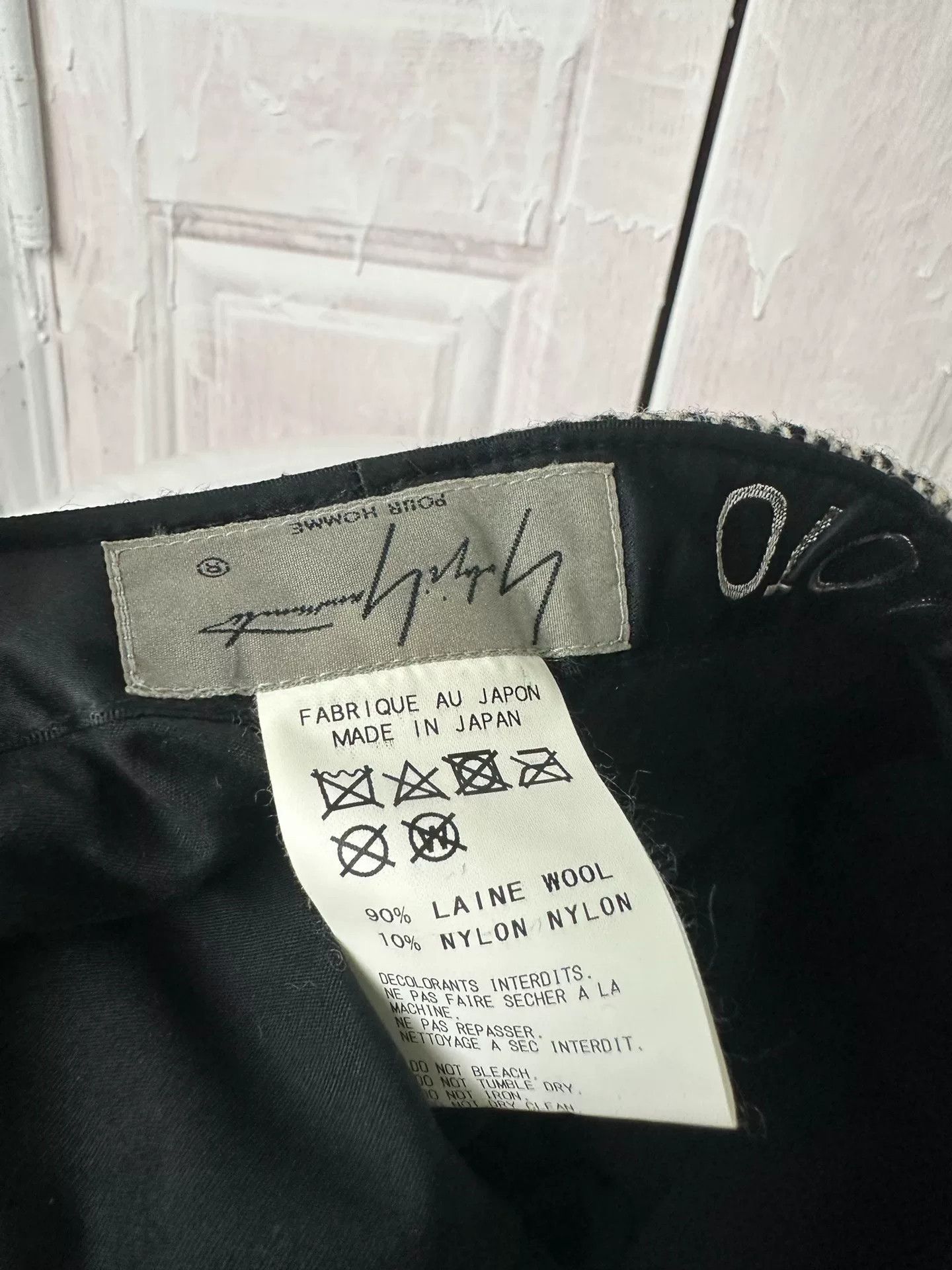 Yohji Yamamoto yohji yamamoto pour homme wool newsboy cap Size ONE SIZE - 5 Thumbnail
