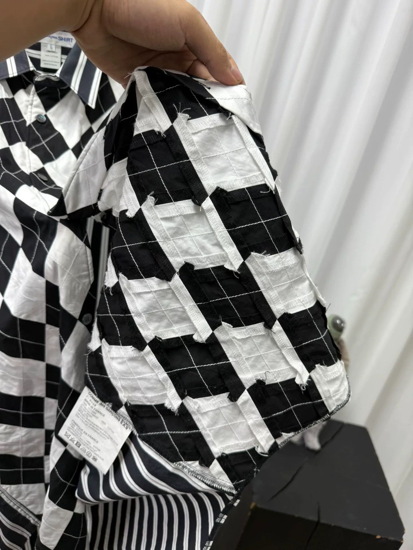 Comme des Garcons comme des garcons checked shirt in large Size US L / EU 52-54 / 3 - 7 Thumbnail