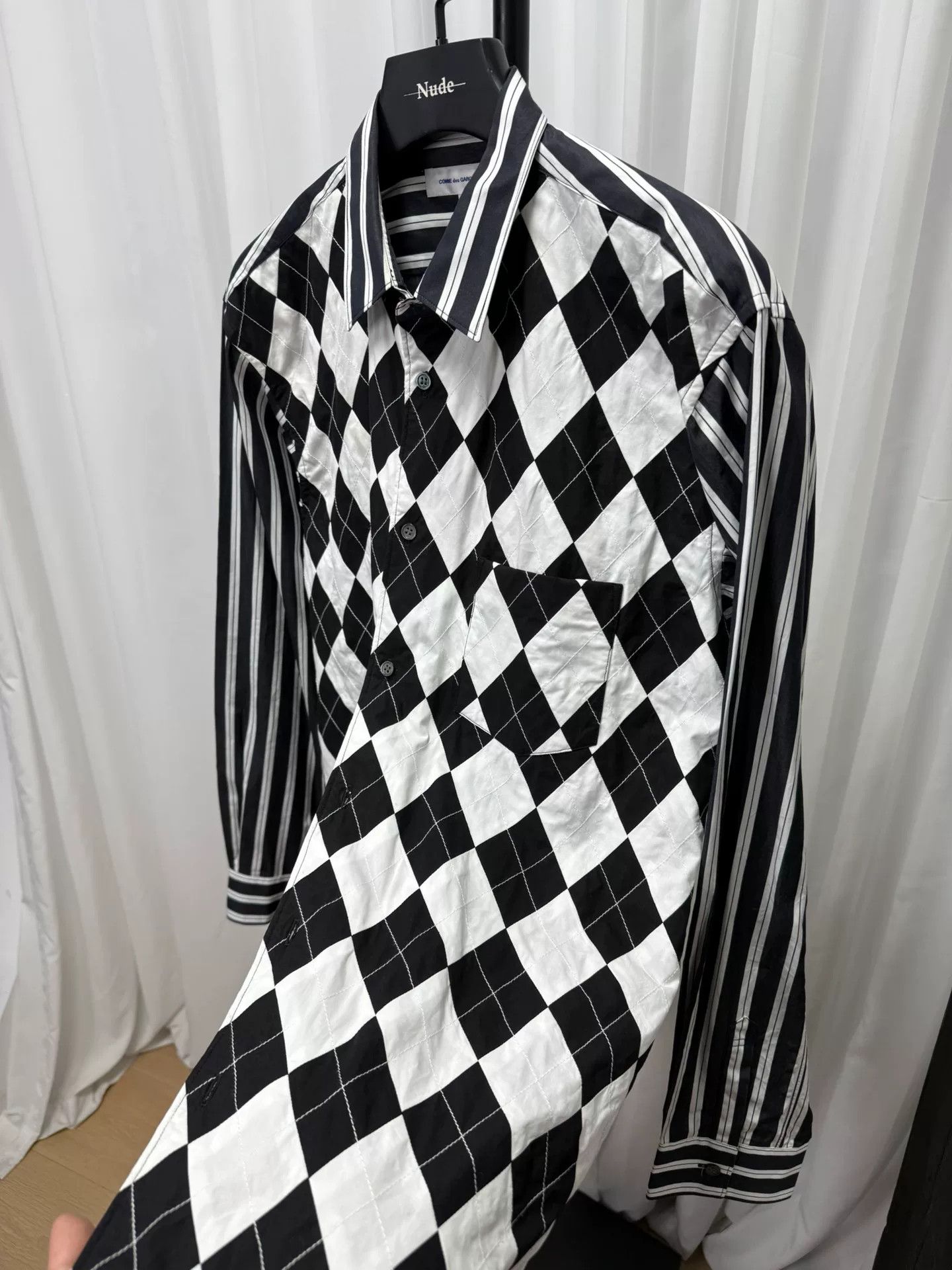 Comme des Garcons comme des garcons checked shirt in large Size US L / EU 52-54 / 3 - 5 Thumbnail