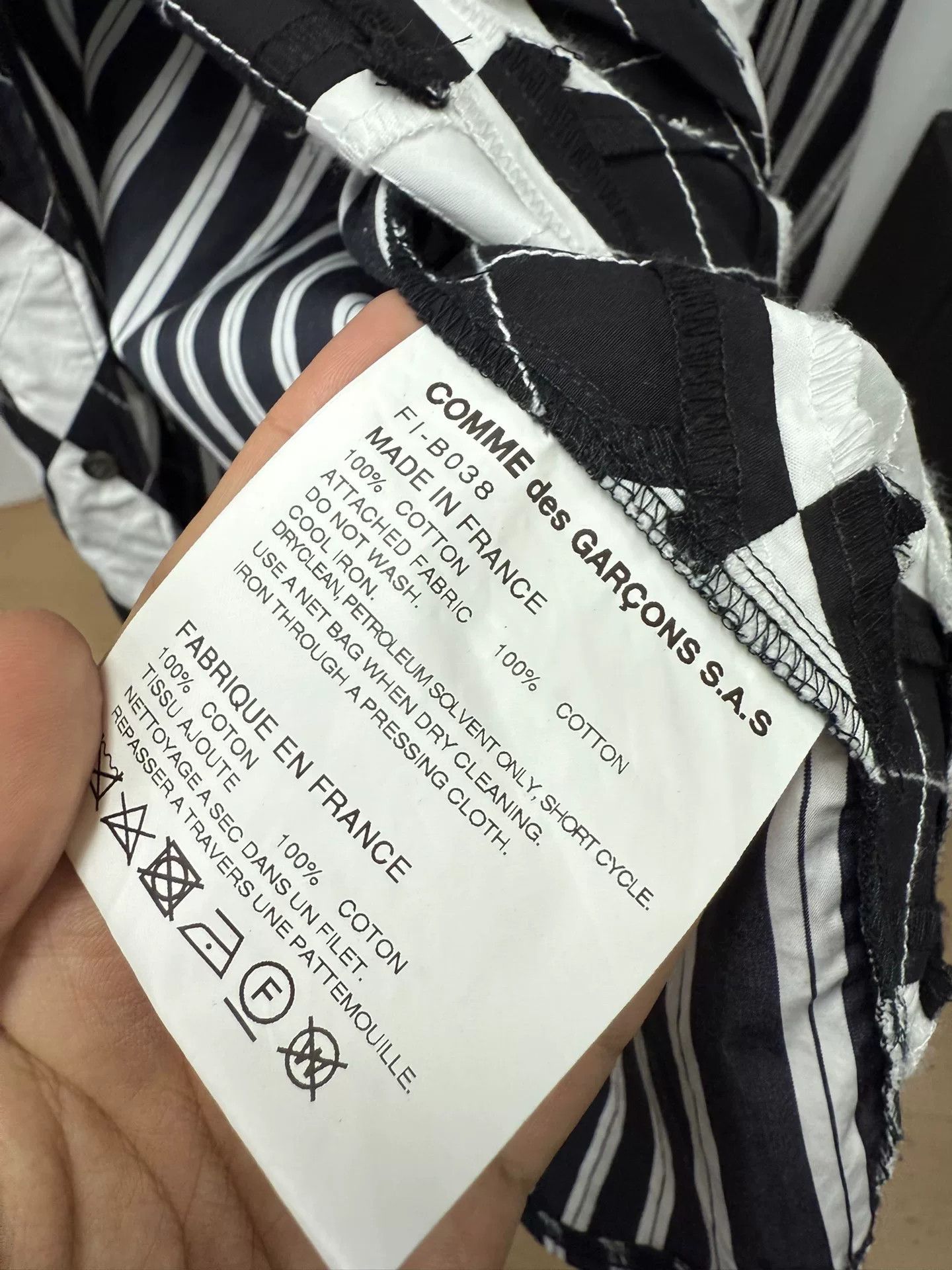 Comme des Garcons comme des garcons checked shirt in large Size US L / EU 52-54 / 3 - 6 Thumbnail