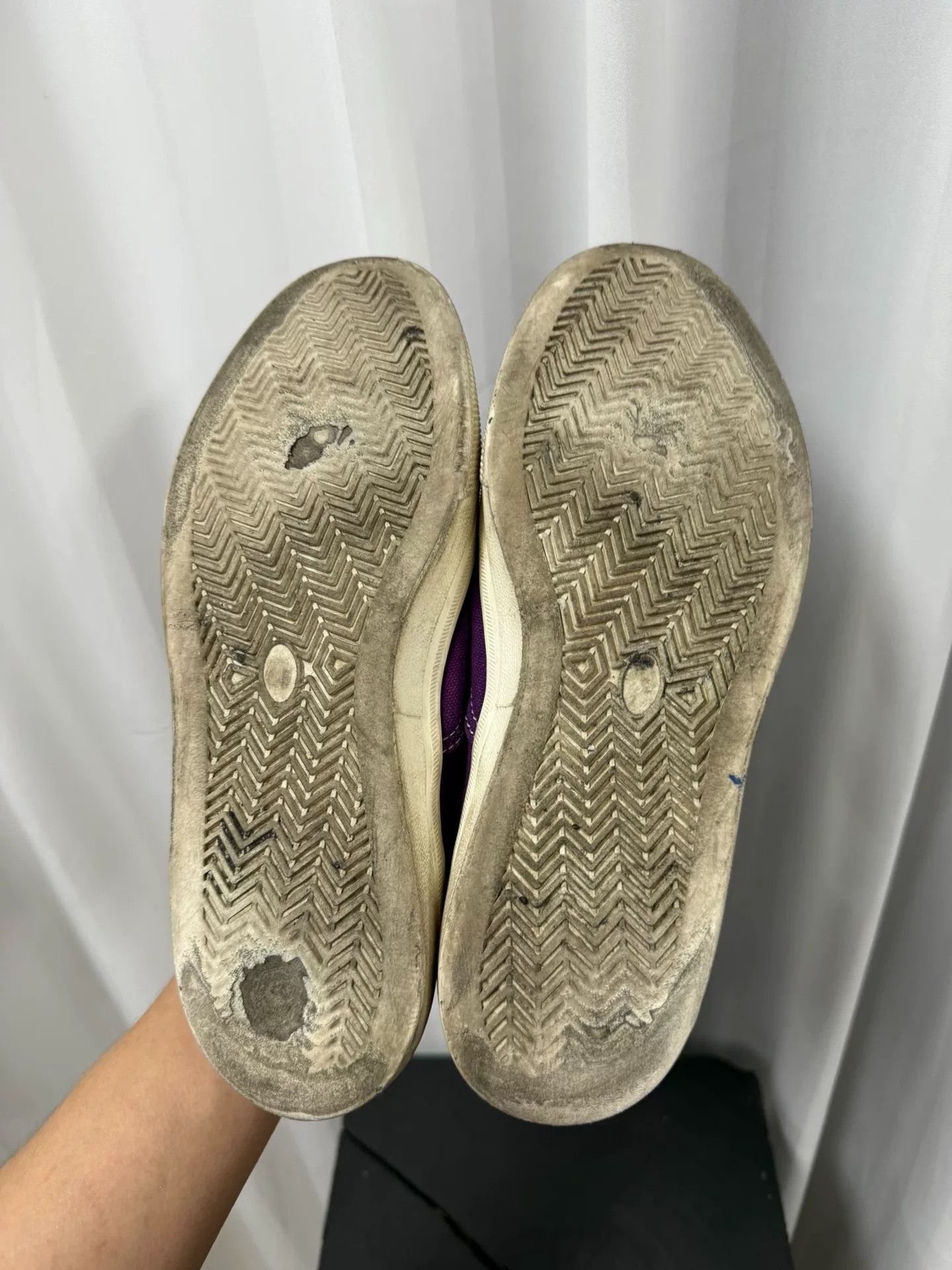 Comme des Garcons comme des garcons purple hole sneakers Size US 8.5 / EU 41-42 - 5 Thumbnail