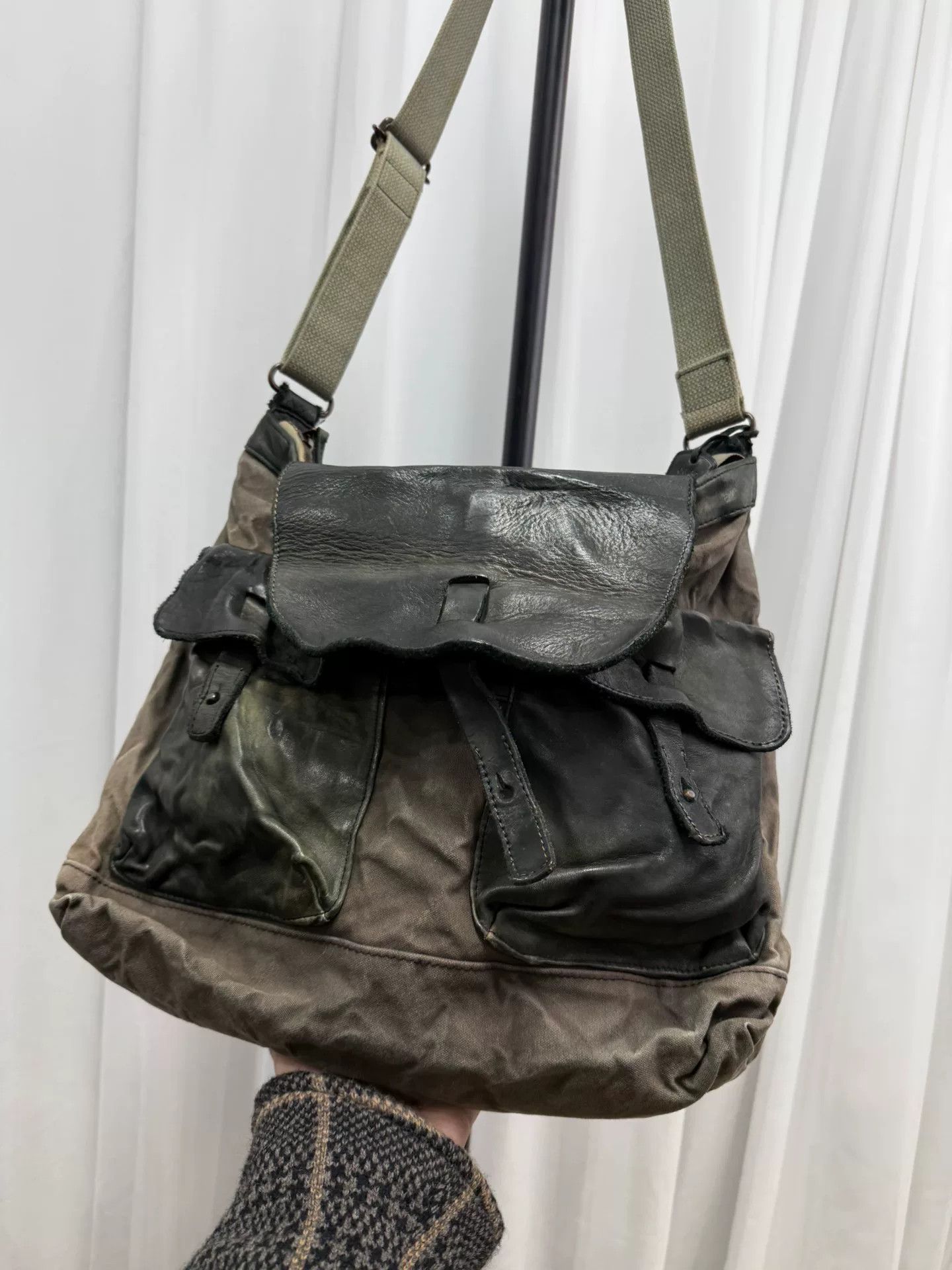 Yohji Yamamoto y's for men large capacity shoulder bag Size ONE SIZE - 4 Thumbnail