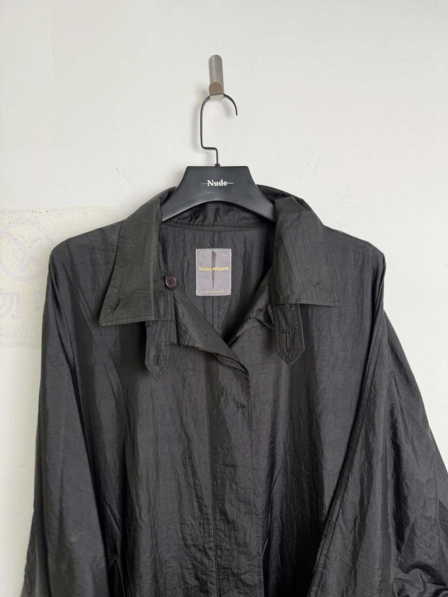 Issey Miyake issey miyake 80s oversized black coat Size US M / EU 48-50 / 2 - 3 Thumbnail