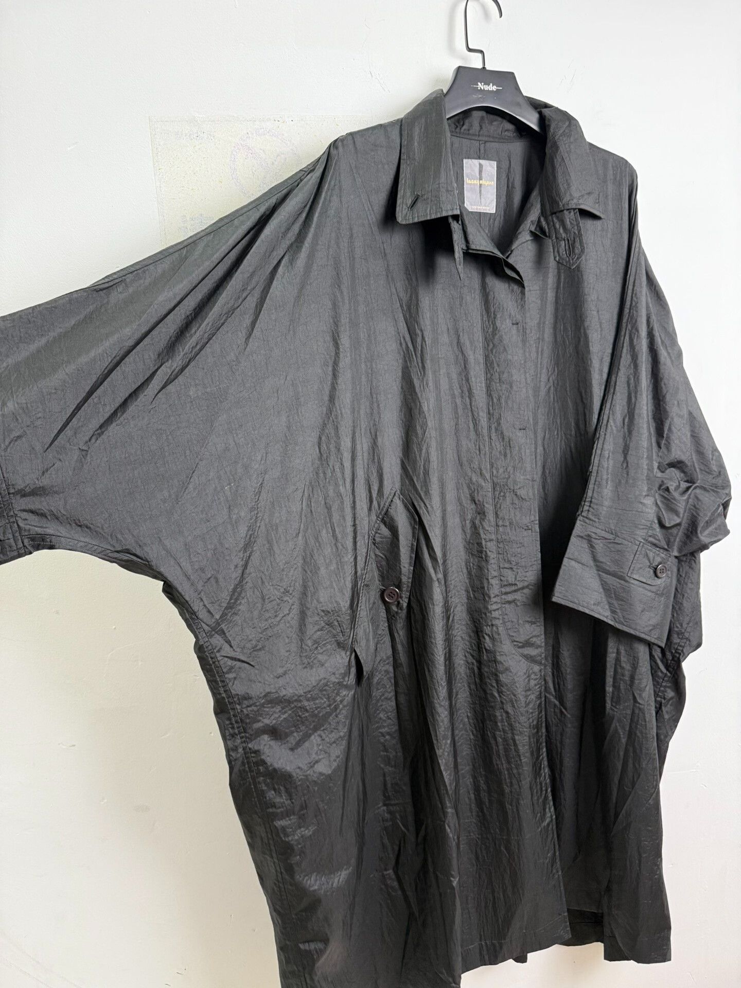 Issey Miyake issey miyake 80s oversized black coat Size US M / EU 48-50 / 2 - 2 Thumbnail