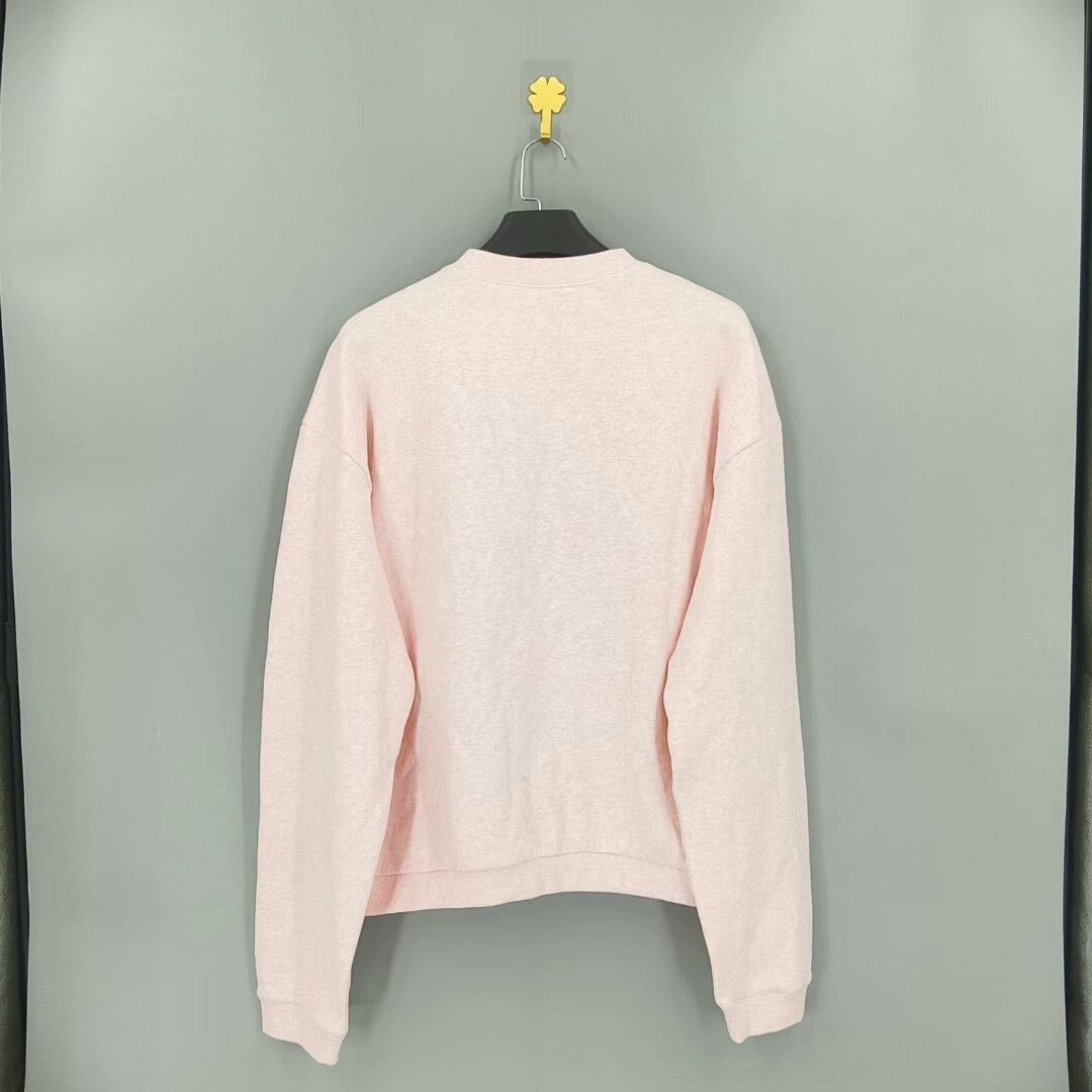 Dior Dior Logo Pink Embroidered Sweatshirt for Men Size US M / EU 48-50 / 2 - 2 Thumbnail