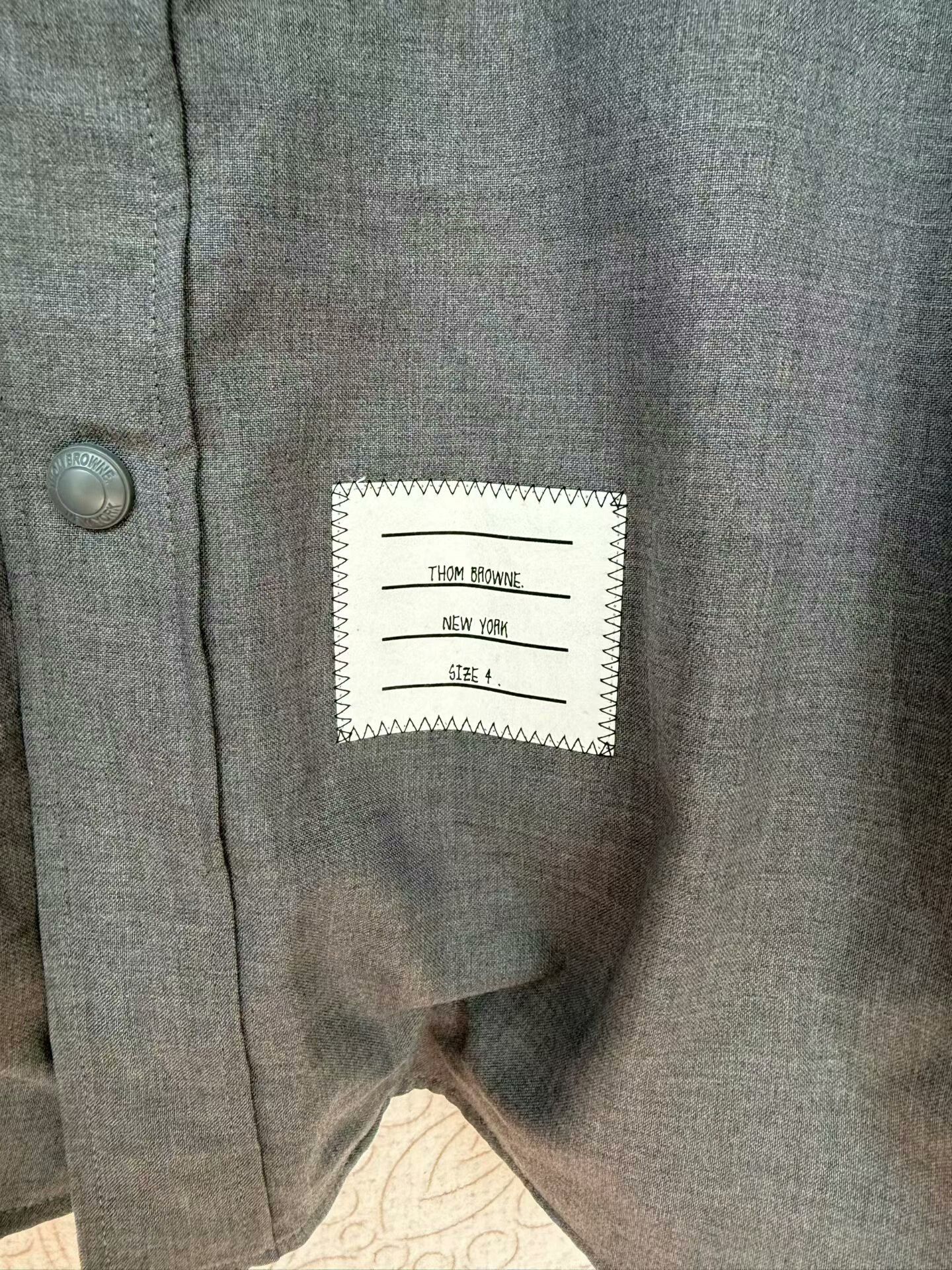 Thom Browne thom browne wool shirt jacket size 4 Size US L / EU 52-54 / 3 - 3 Thumbnail