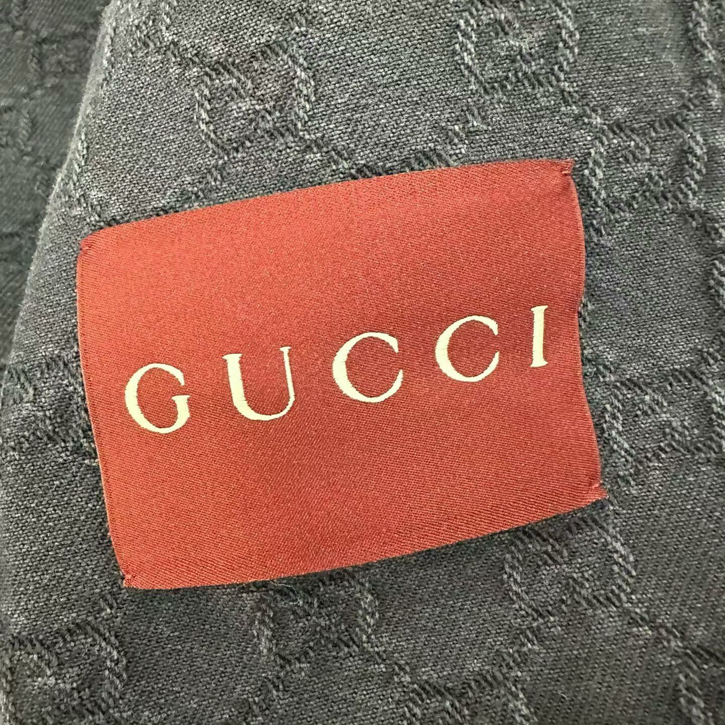 Gucci gucci double g denim jacket with gradient print Size US L / EU 52-54 / 3 - 2 Thumbnail