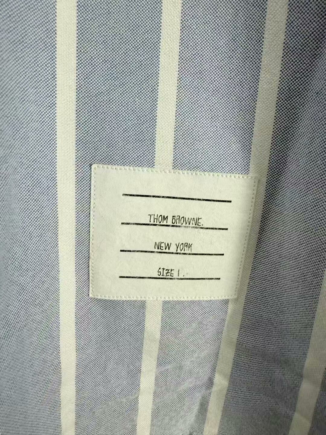 Thom Browne thom browne striped tennis embroidered shirt Size US M / EU 48-50 / 2 - 5 Thumbnail