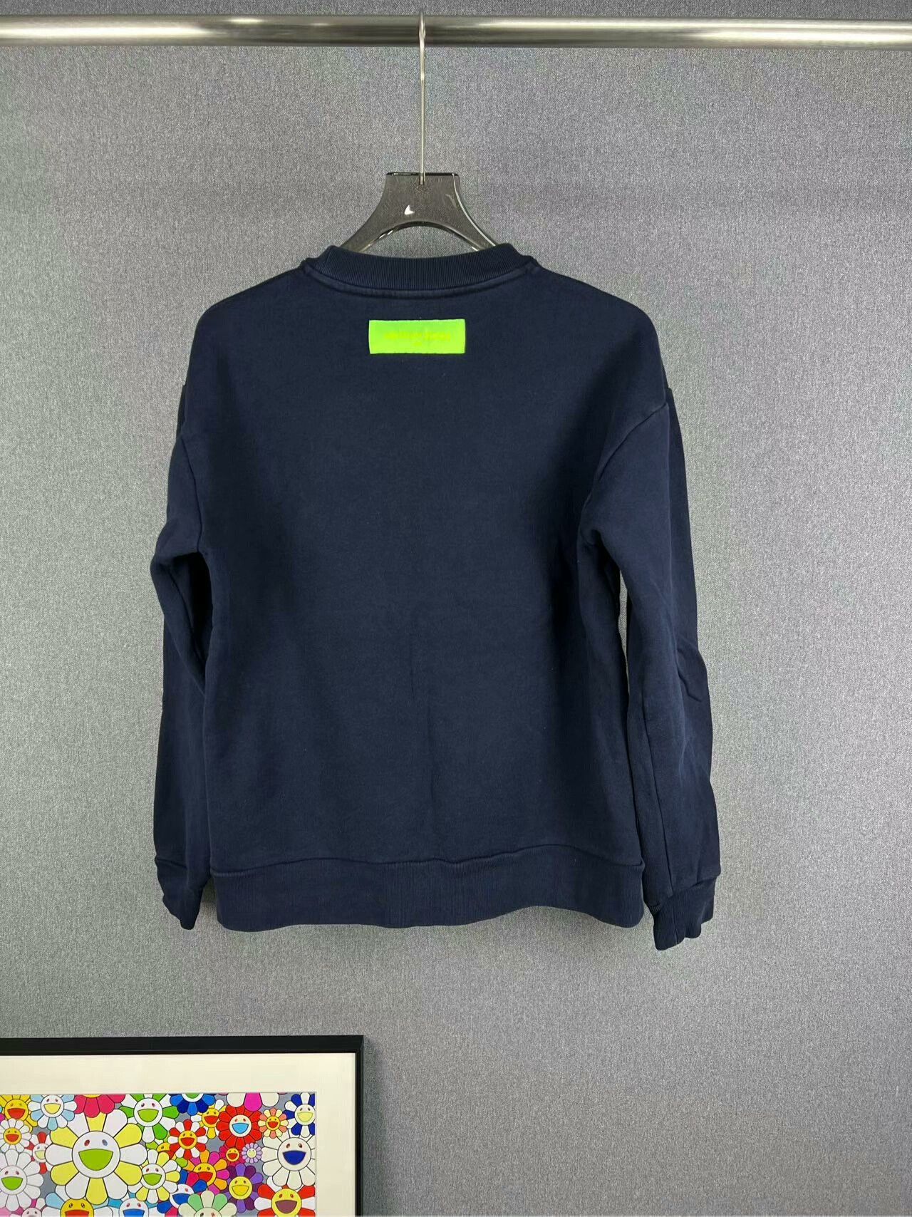 Louis Vuitton louis vuitton plush logo sweatshirt in blue Size US M / EU 48-50 / 2 - 3 Thumbnail
