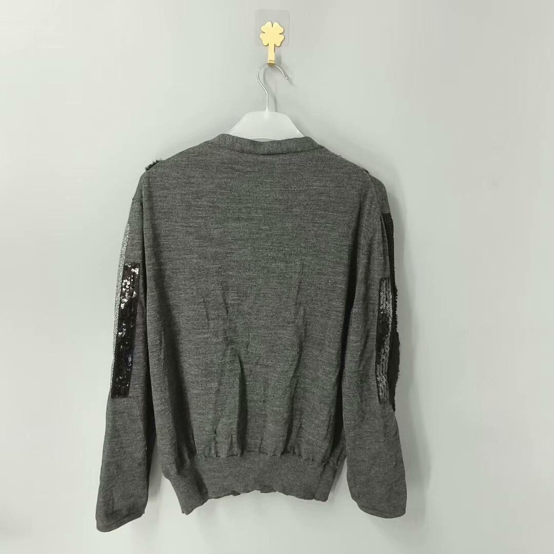 Dior Dior x ERL Wool Sequin Embroidered Cardigan Size L / US 10 / IT 46 - 2 Thumbnail