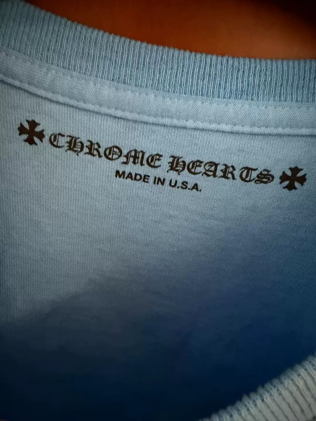 Chrome Hearts blue long sleeve Chrome Hearts sweatshirt Size US M / EU 48-50 / 2 - 3 Thumbnail