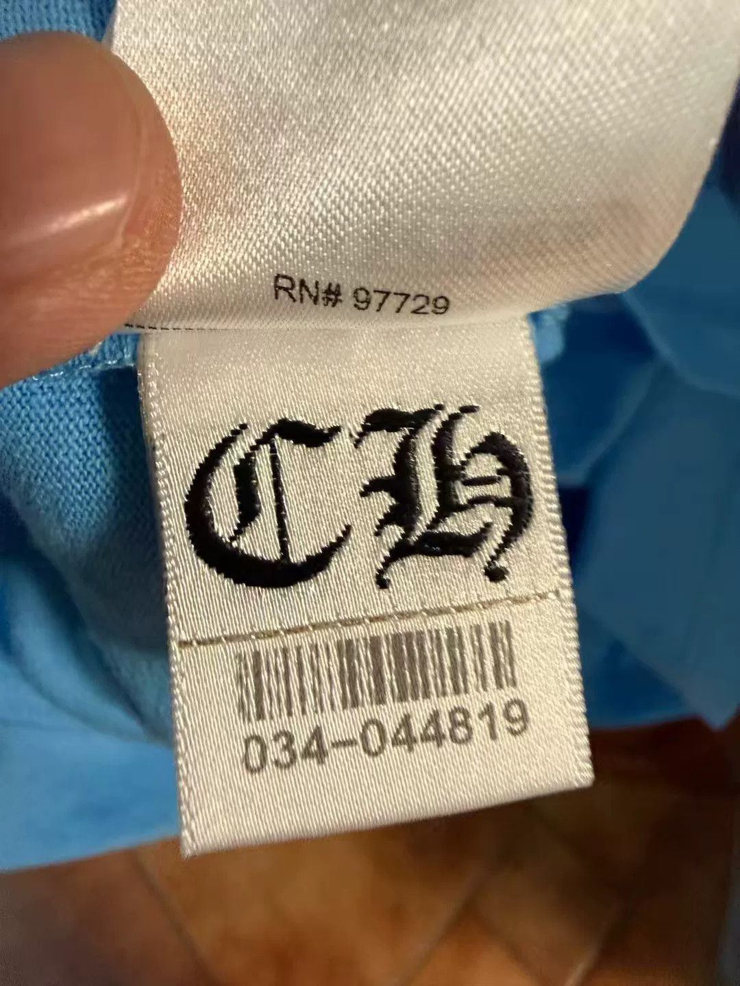 Chrome Hearts blue long sleeve Chrome Hearts sweatshirt Size US M / EU 48-50 / 2 - 6 Thumbnail