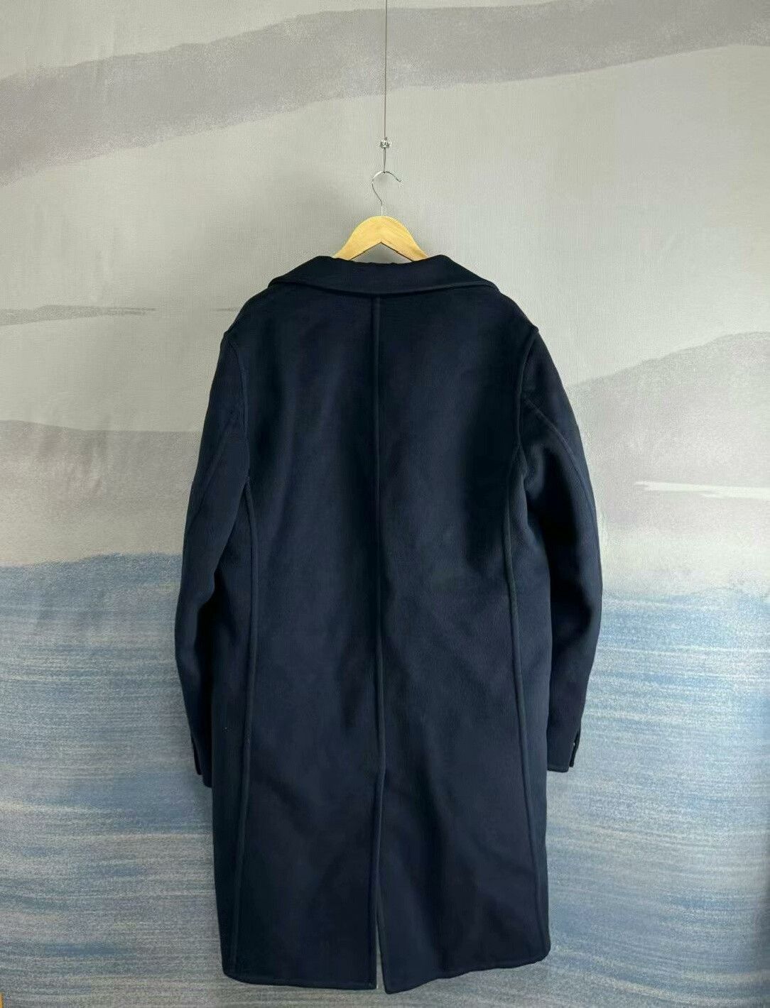 Louis Vuitton Louis Vuitton Blue Cashmere Double-Sided Coat Size US XXL / EU 58 / 5 - 3 Thumbnail