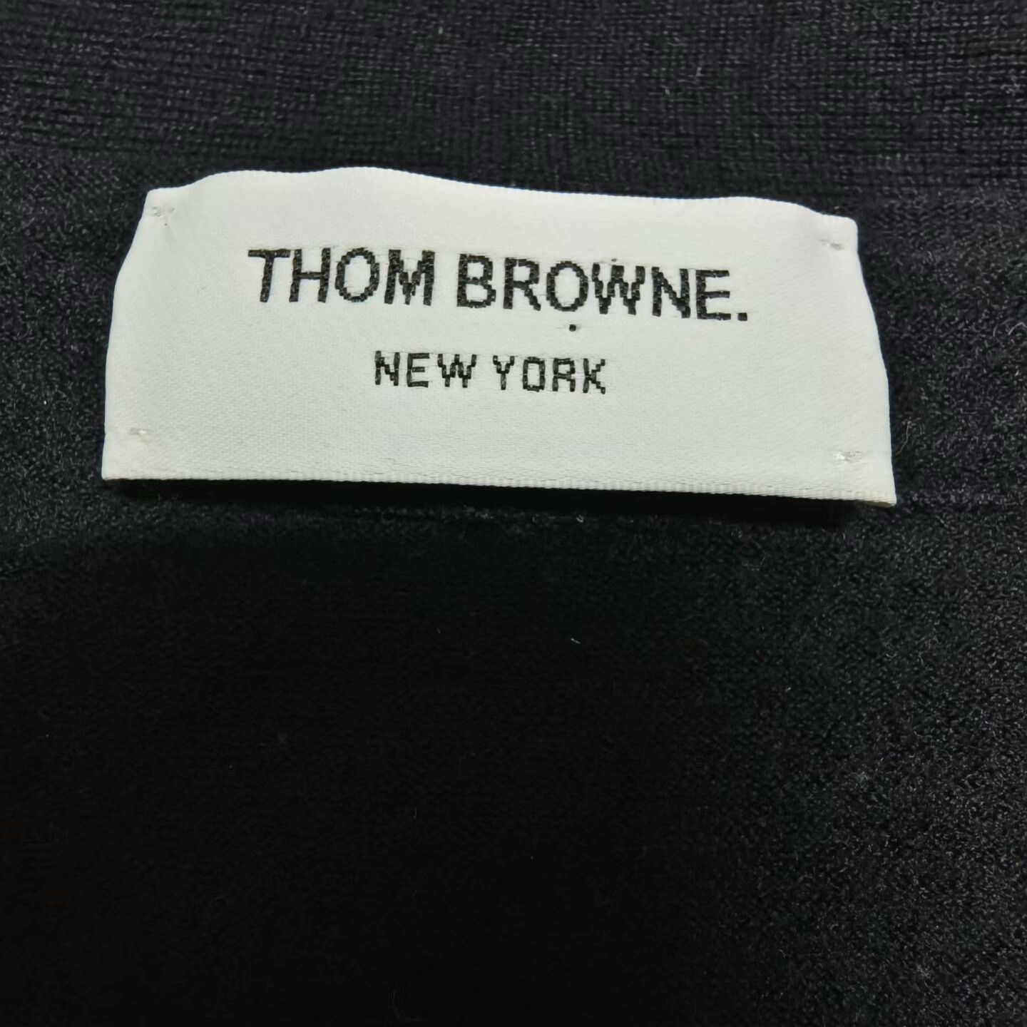 Thom Browne thom browne black gray wool cardigan Size US S / EU 44-46 / 1 - 3 Thumbnail