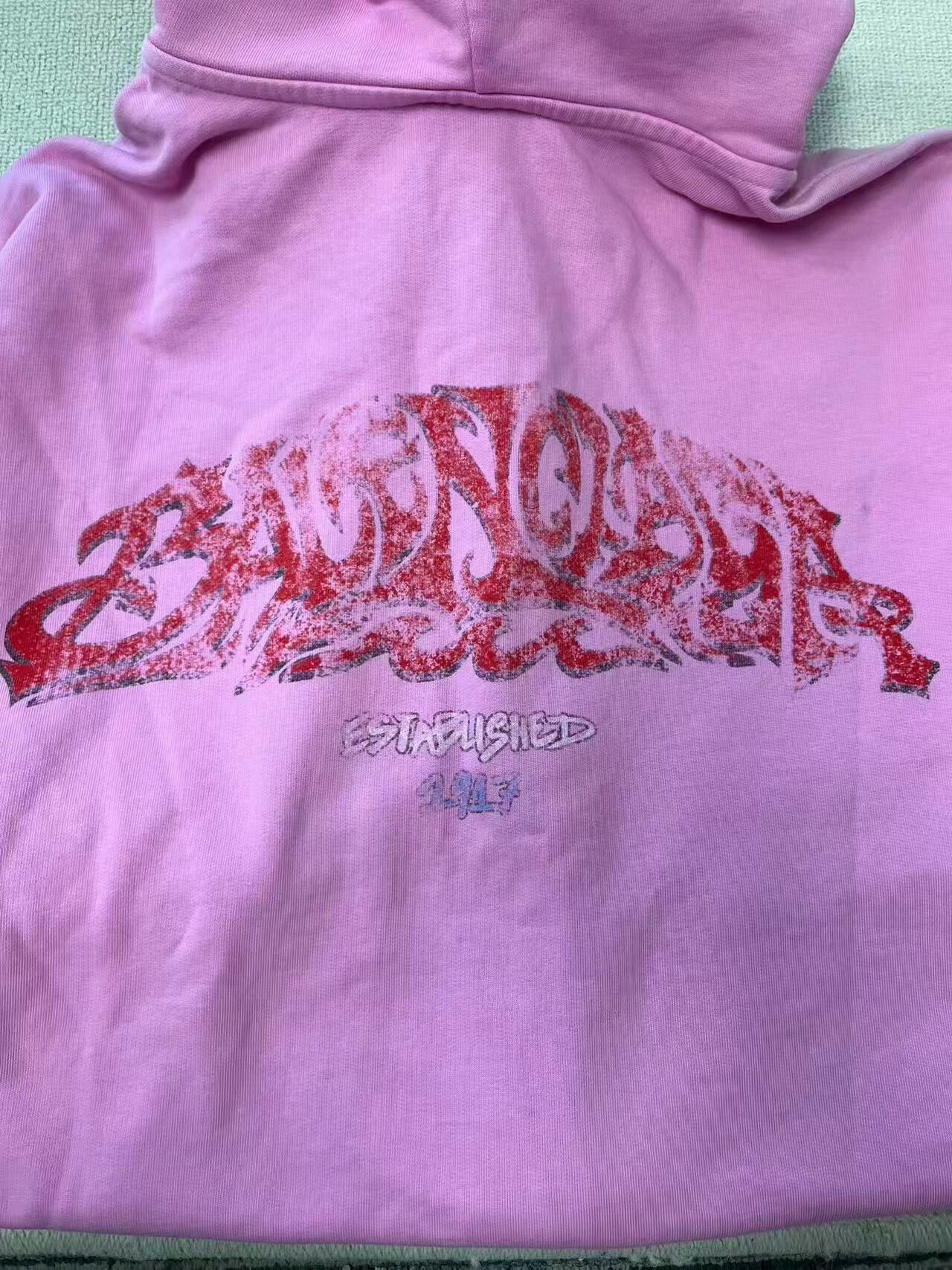 Balenciaga balenciaga disaster flame zip hoodie Size US S / EU 44-46 / 1 - 3 Thumbnail
