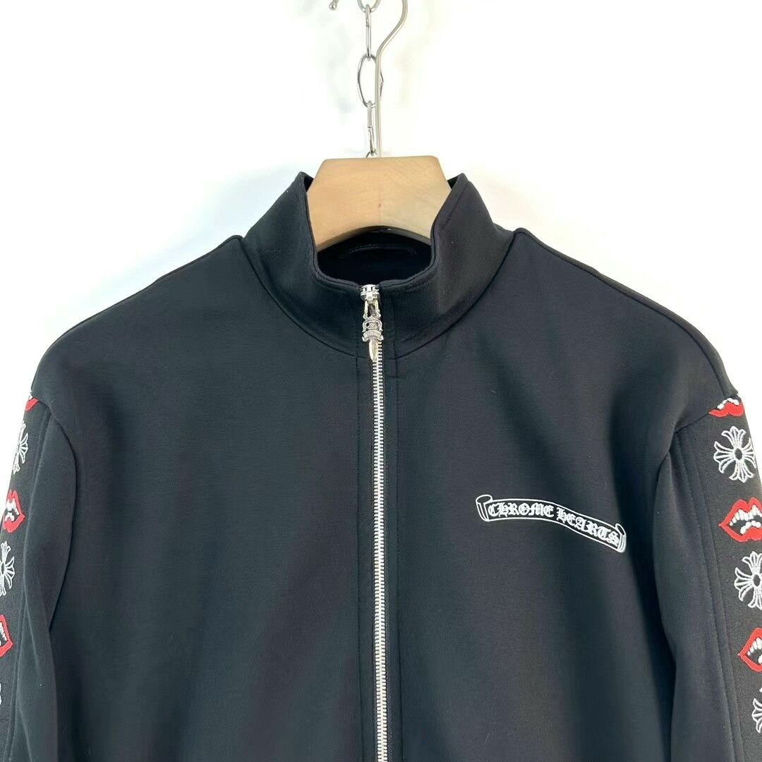 Chrome Hearts chrome hearts red lip cross flower coat Size US M / EU 48-50 / 2 - 3 Thumbnail