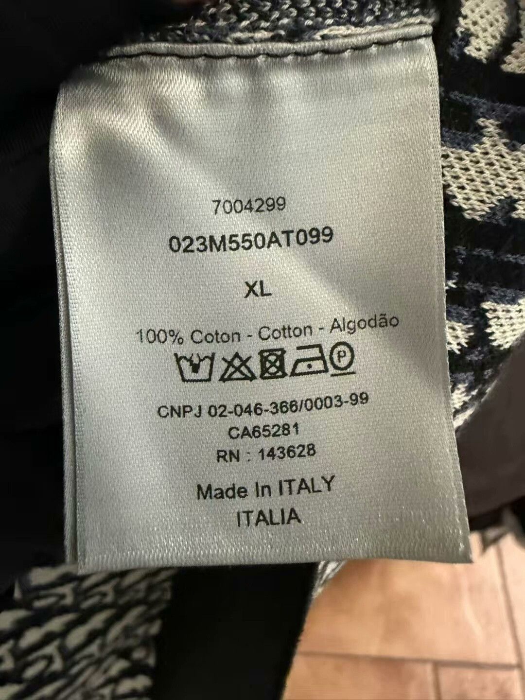 Dior dior logo long sleeve knit shirt XL Size US XL / EU 56 / 4 - 4 Thumbnail