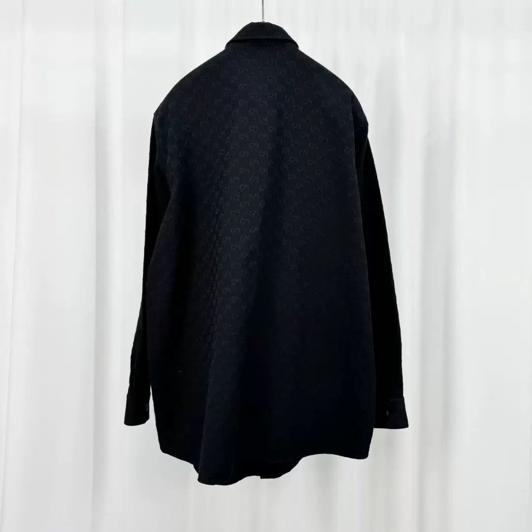 Gucci gucci printed denim shirt jacket size 48 Size US L / EU 52-54 / 3 - 2 Thumbnail