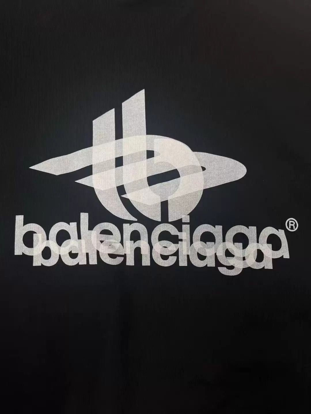 Balenciaga balenciaga black logo casual long sleeve sweatshirt Size US S / EU 44-46 / 1 - 3 Thumbnail