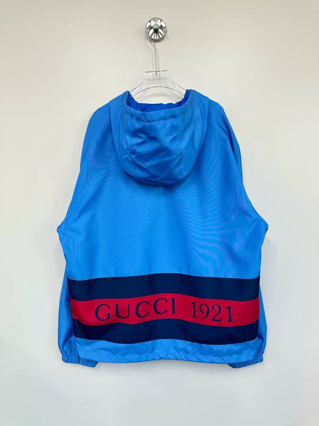 Gucci gucci blue zip hoodie with logo Size US L / EU 52-54 / 3 - 3 Thumbnail