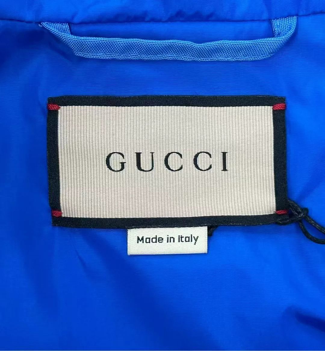 Gucci gucci blue zip hoodie with logo Size US L / EU 52-54 / 3 - 2 Thumbnail