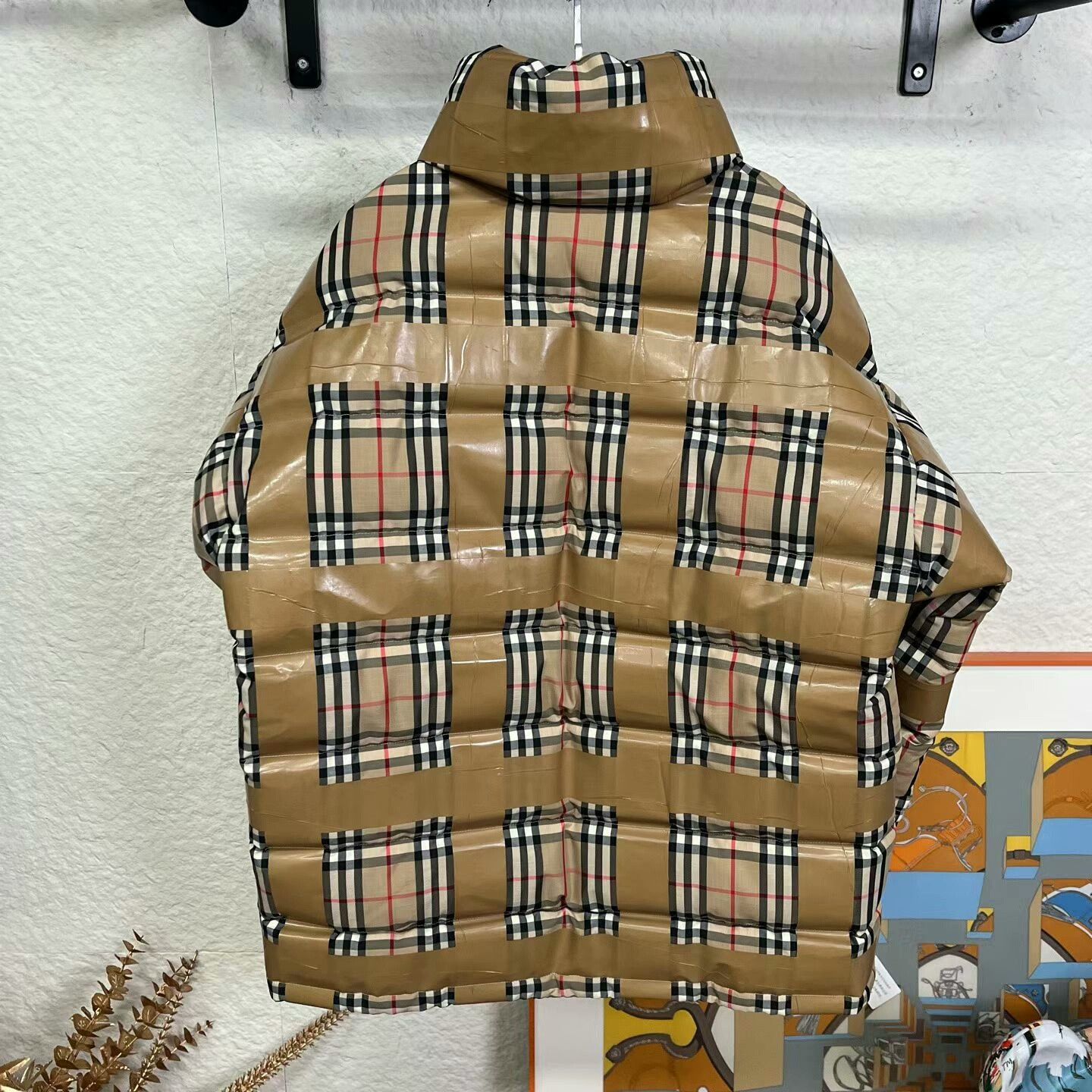 Burberry burberry check puffer jacket size m Size US M / EU 48-50 / 2 - 2 Thumbnail