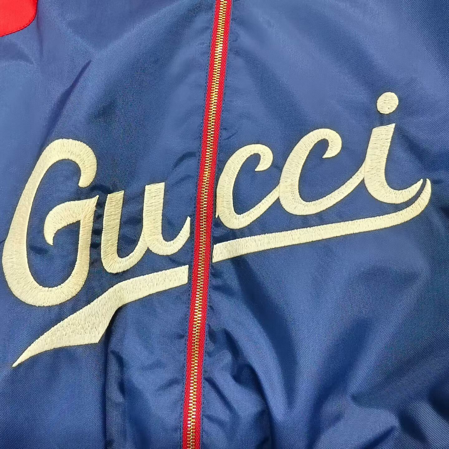 Gucci gucci red blue color-block sports jacket Size US XXL / EU 58 / 5 - 3 Thumbnail